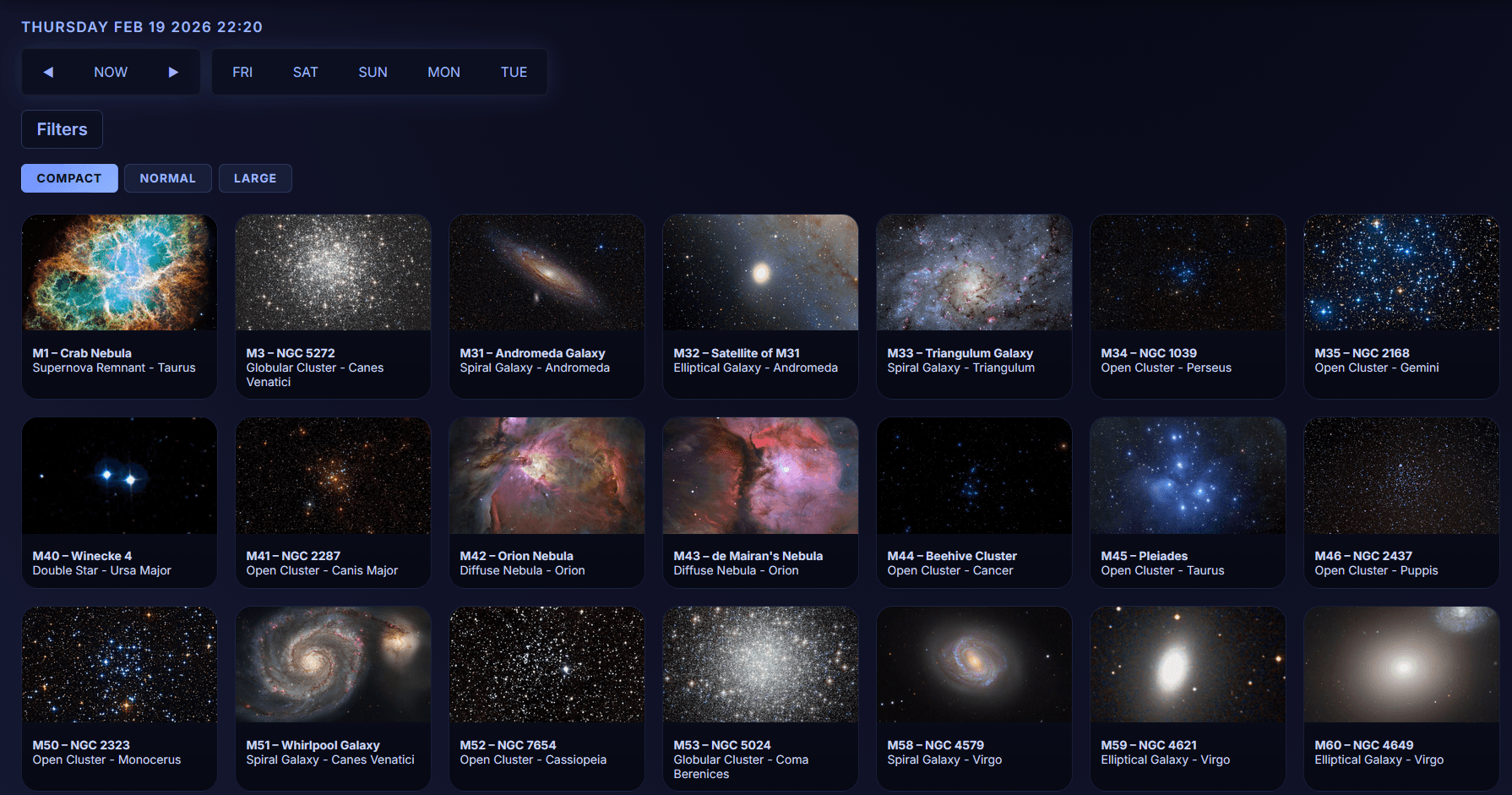 StarWatchr screenshot 2