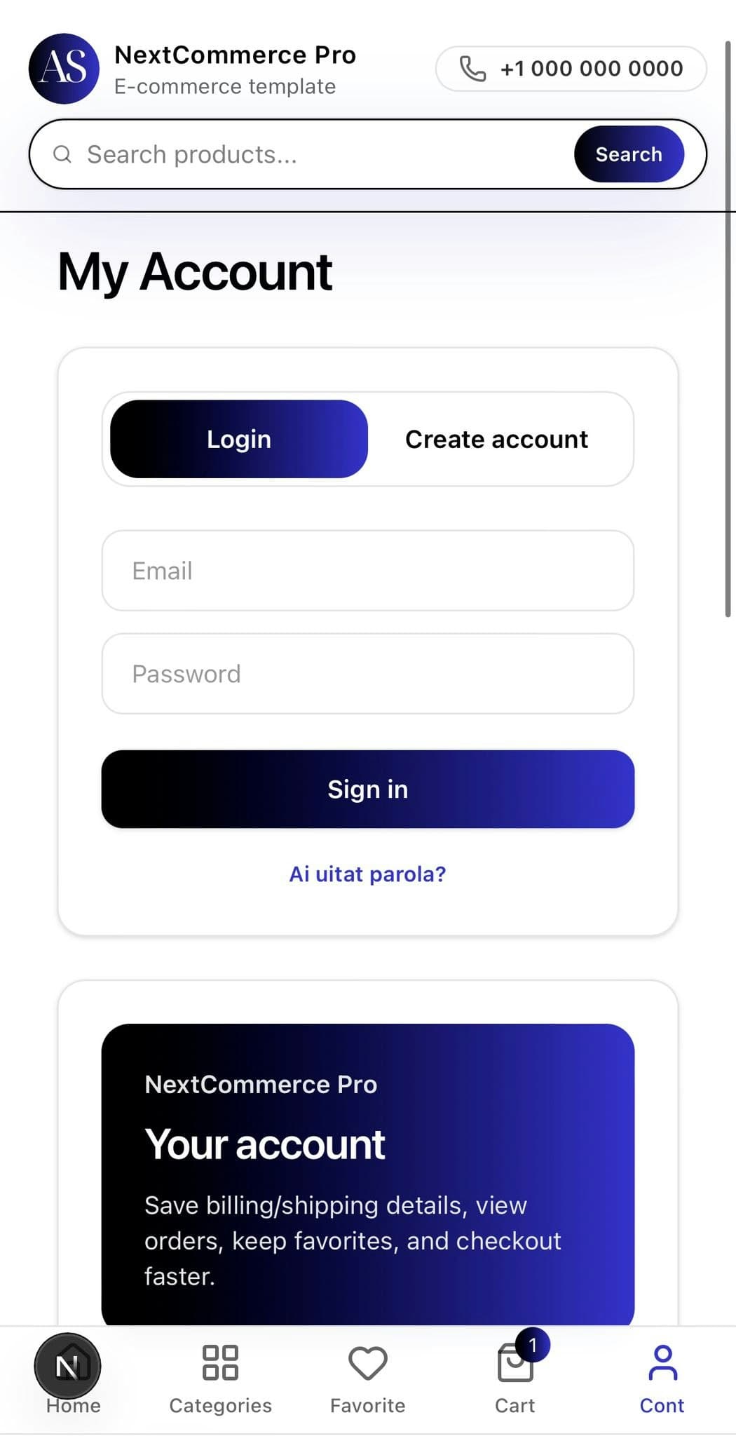 NextCommerce Pro screenshot 24