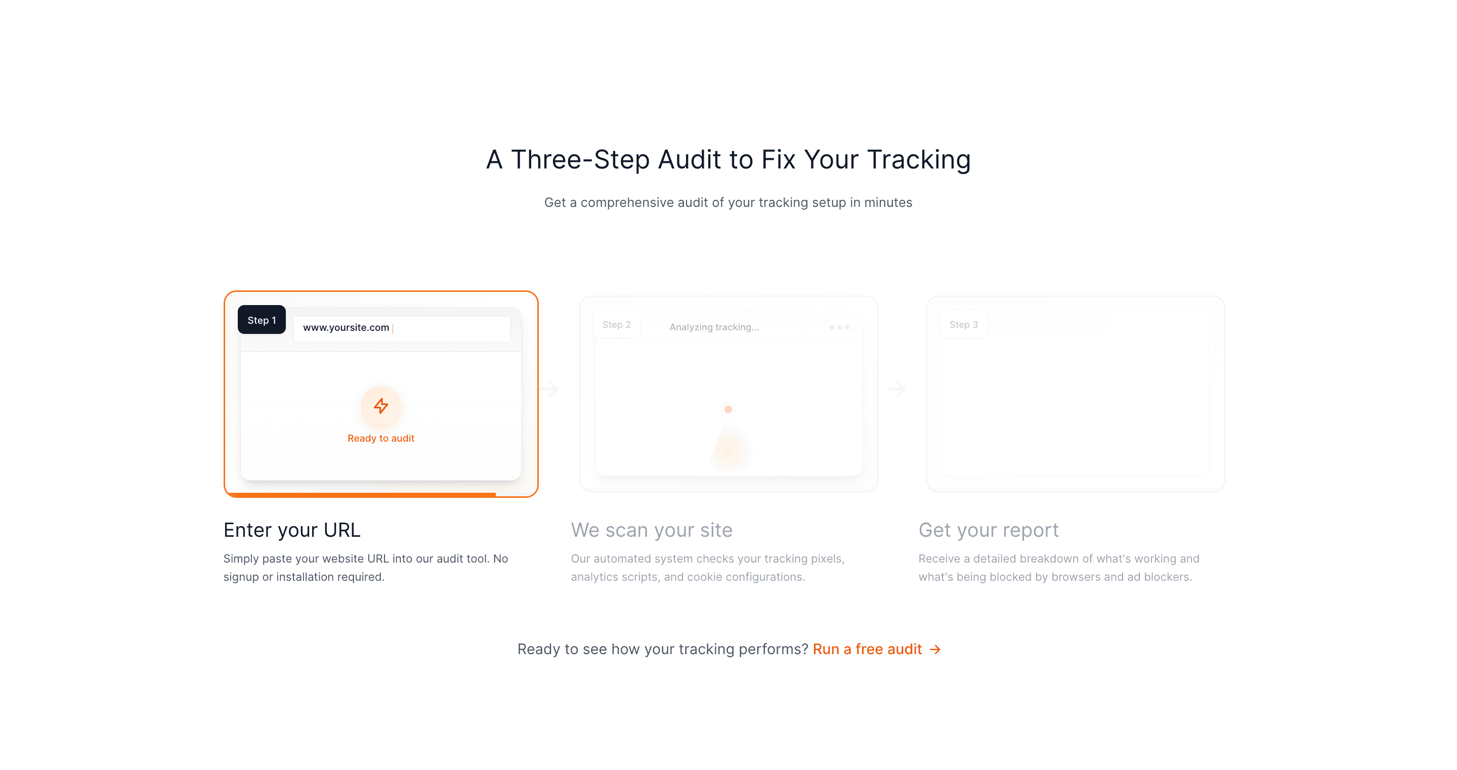 Free Pixel & CAPI Tracking Audit screenshot 3