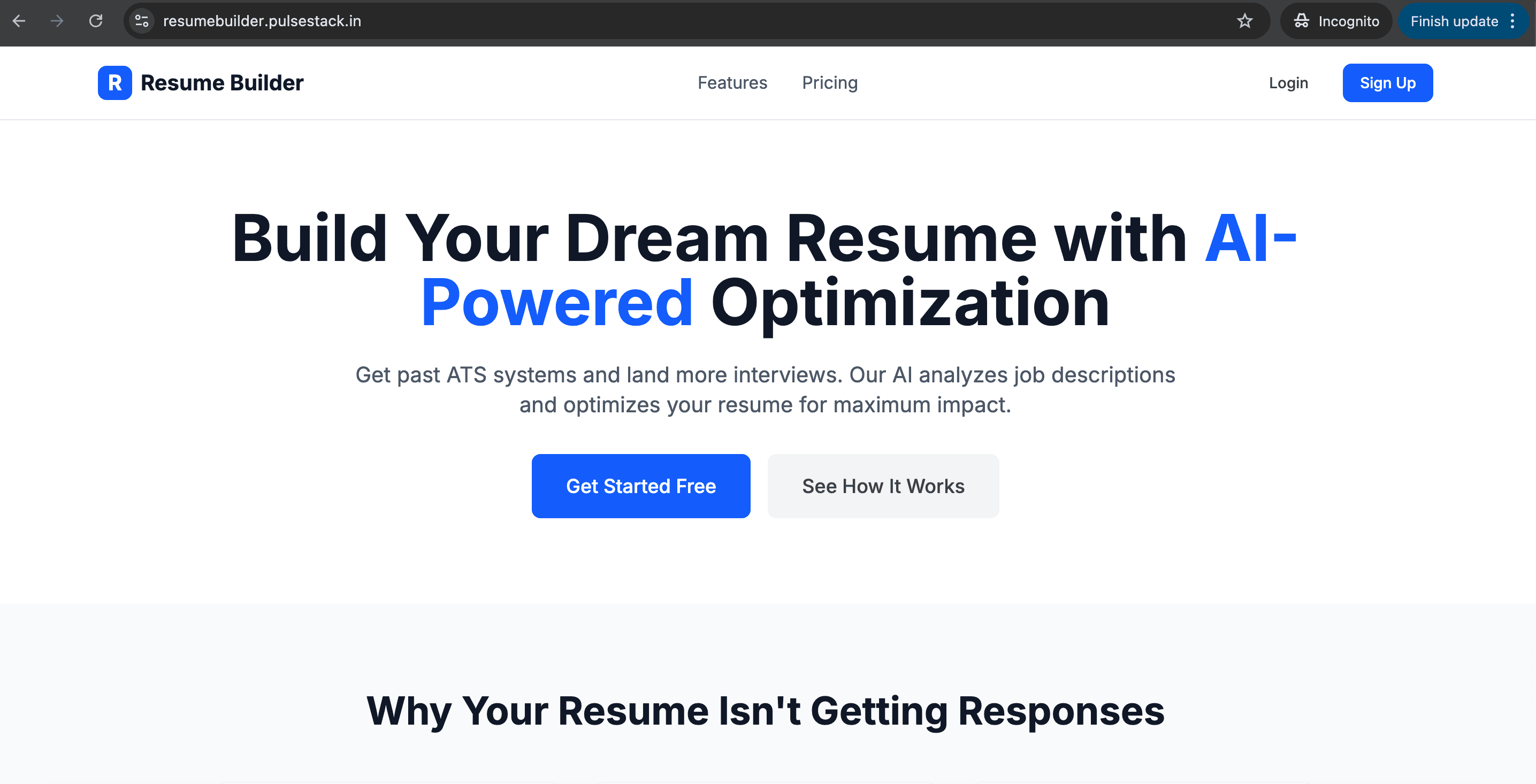 AI Resume Builder - Beat ATS screenshot 5
