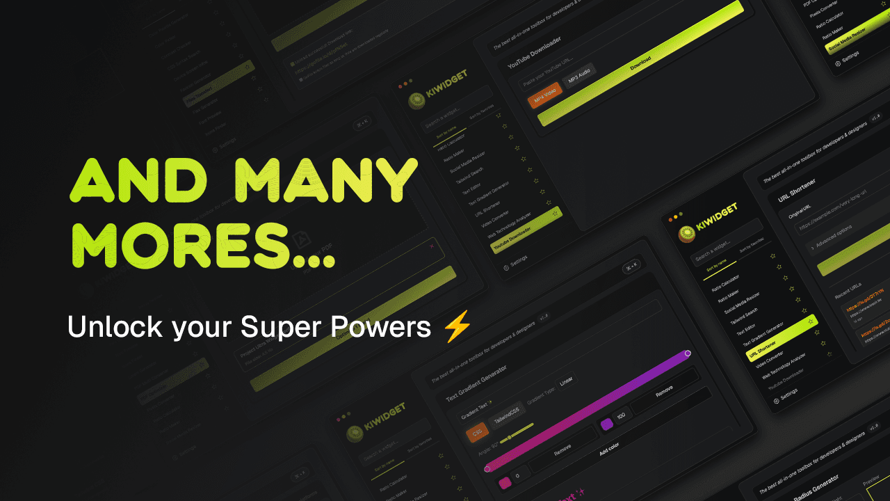 Kiwidget v1.3.0 screenshot 25