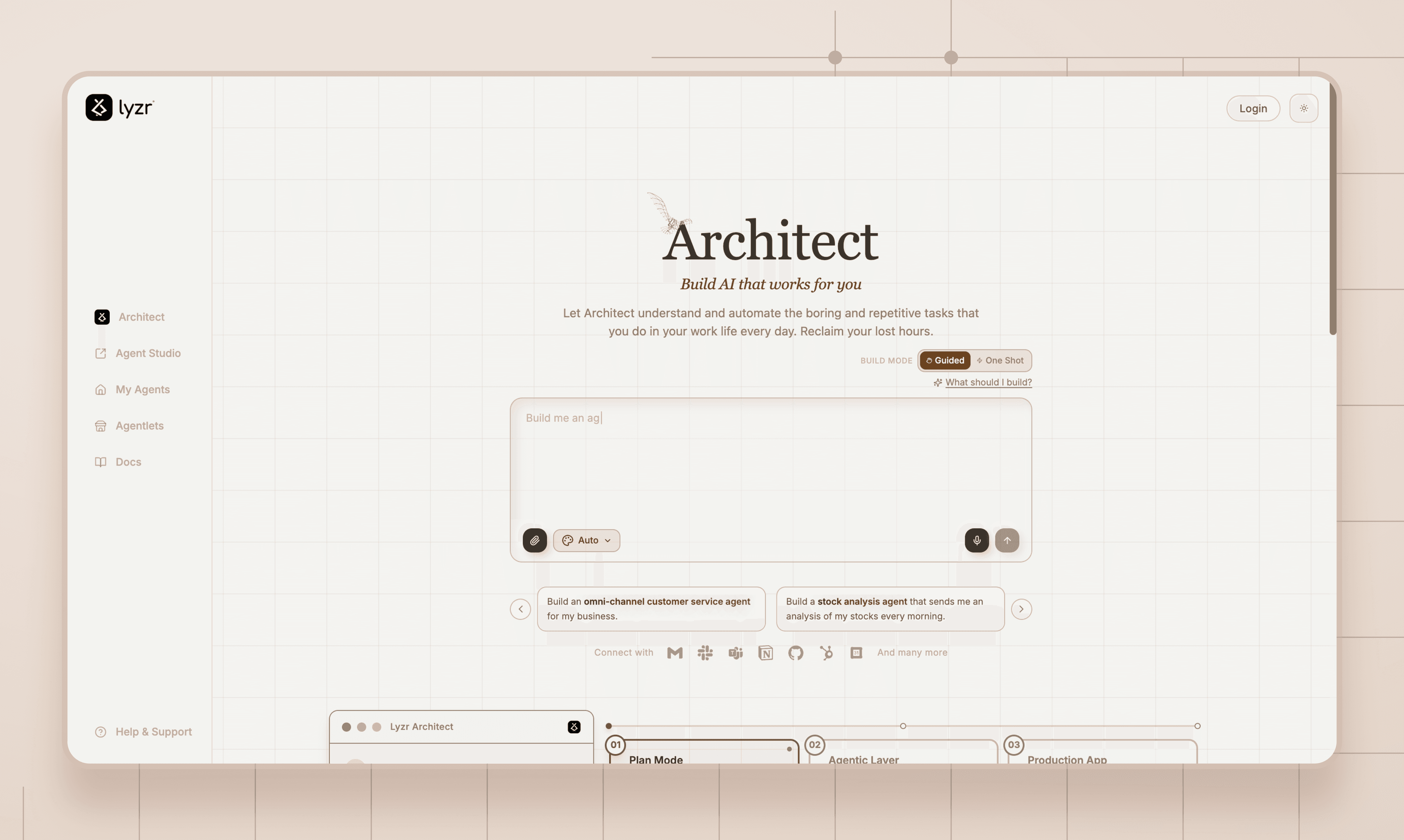 Architect by Lyzr screenshot 2