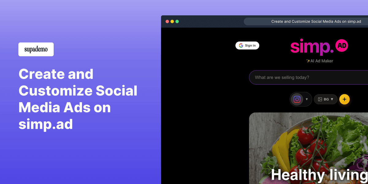 simp.ad screenshot 1