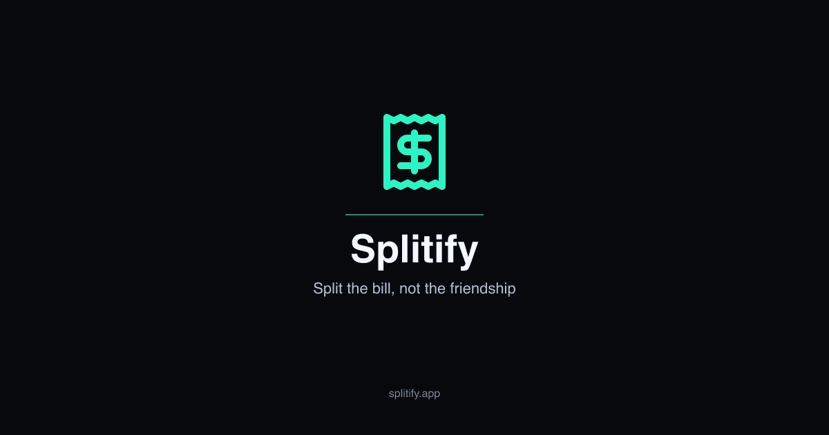 Splitify screenshot 1
