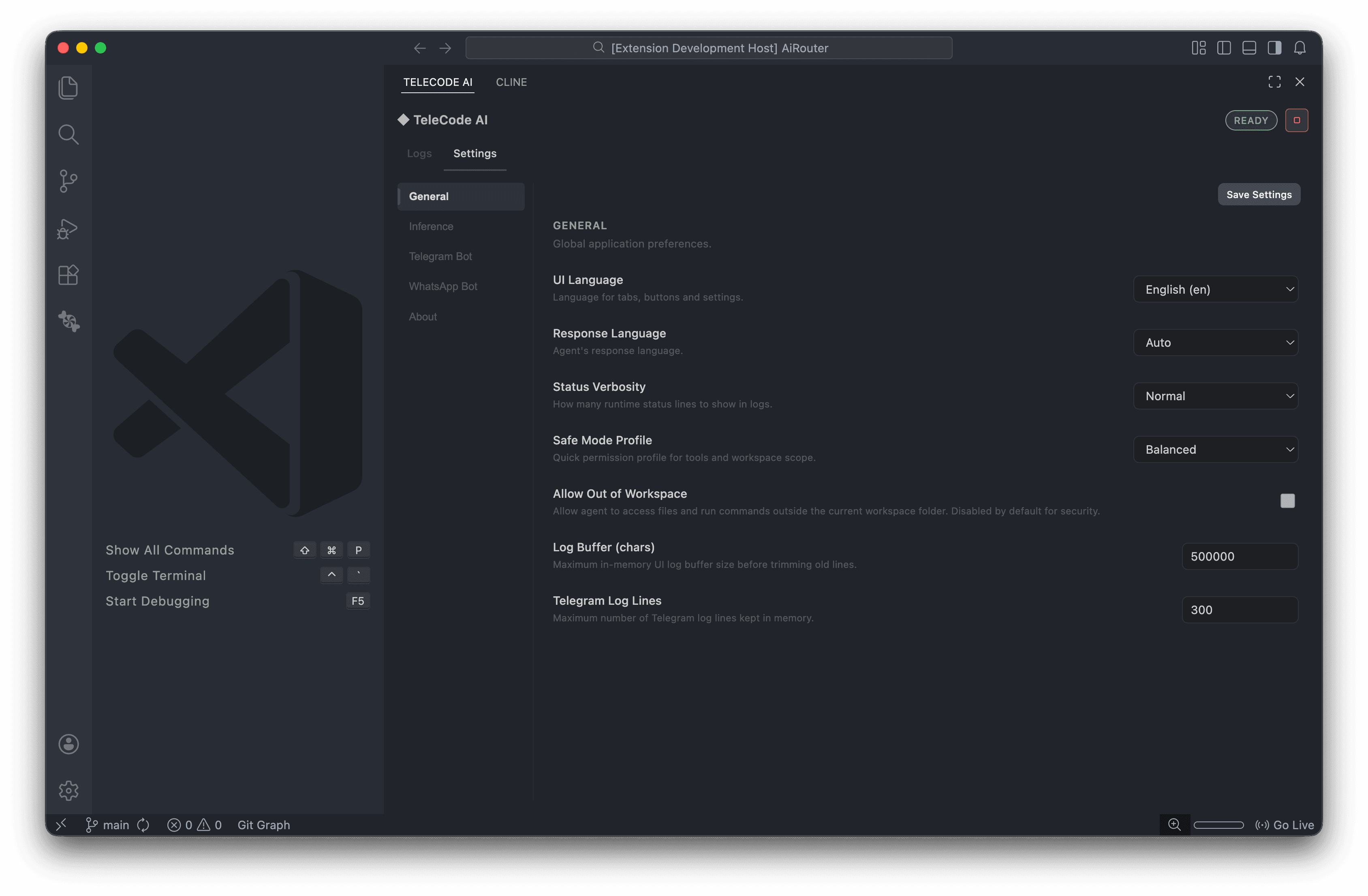 TeleCode AI screenshot 2