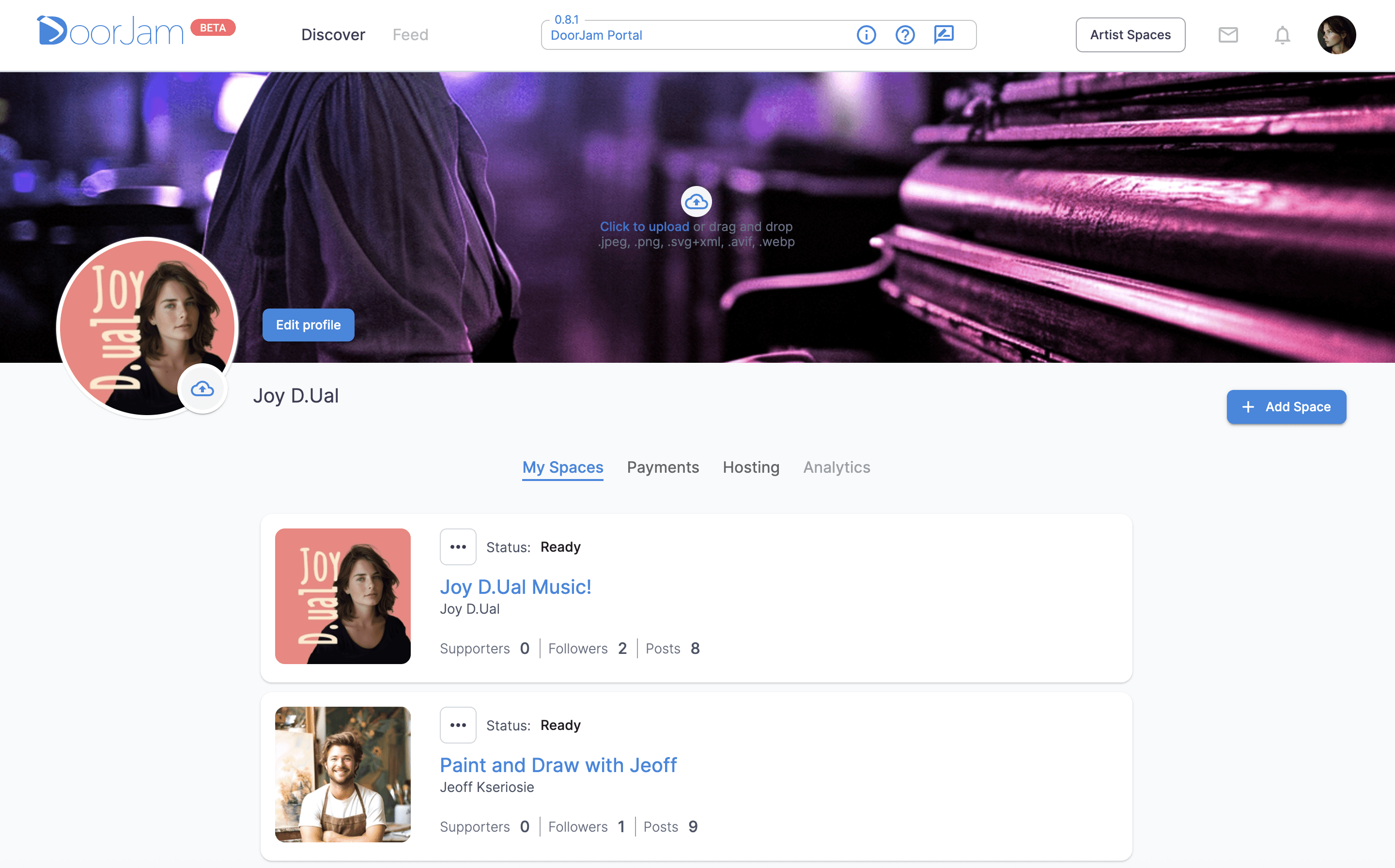 DoorJam: Artist-Owned Spaces screenshot 3