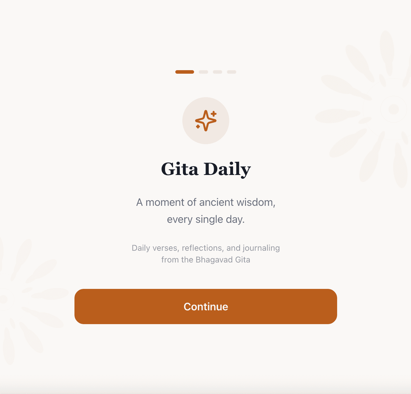 Gita Daily screenshot 1