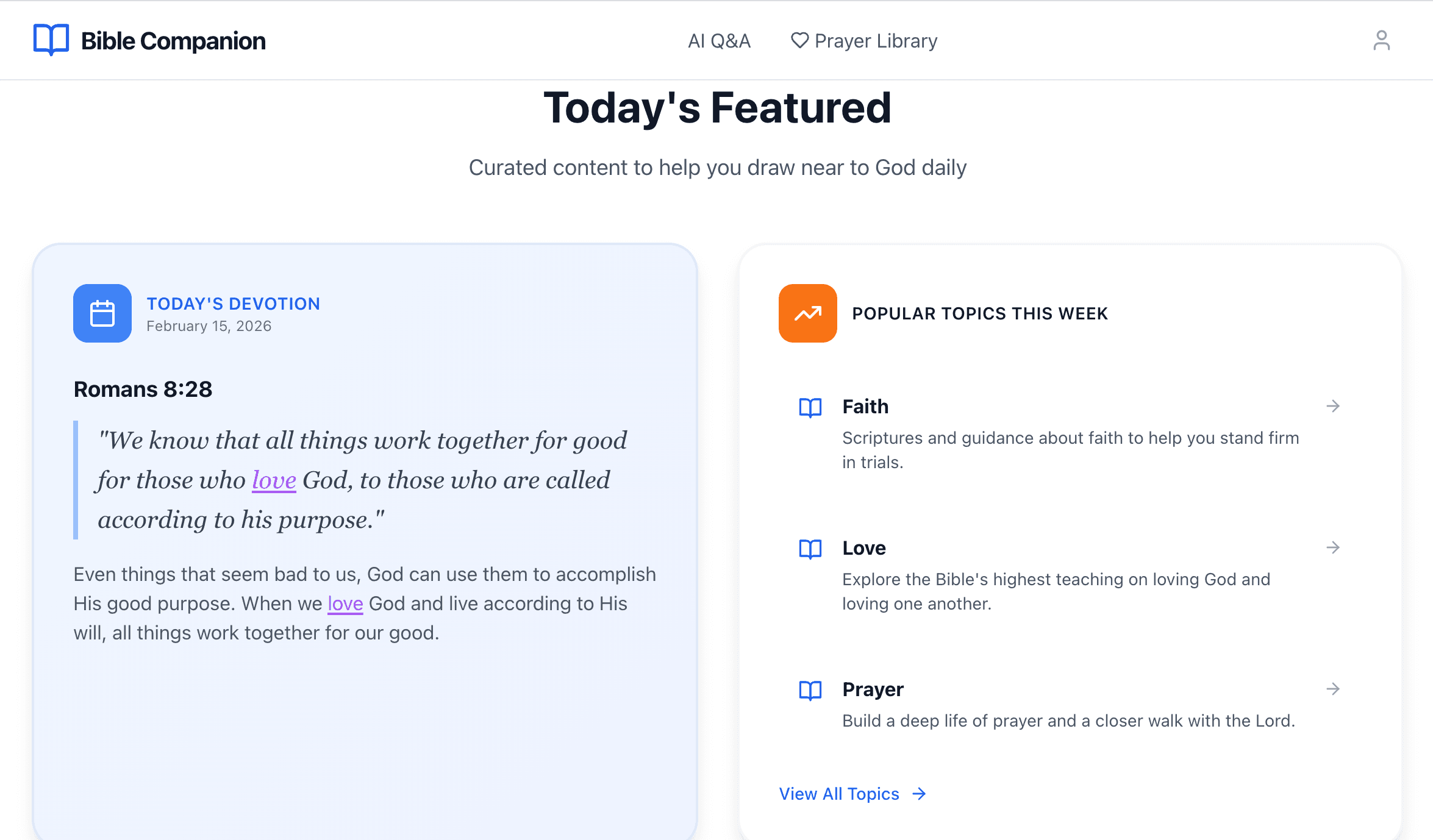 Bible Companion screenshot 2