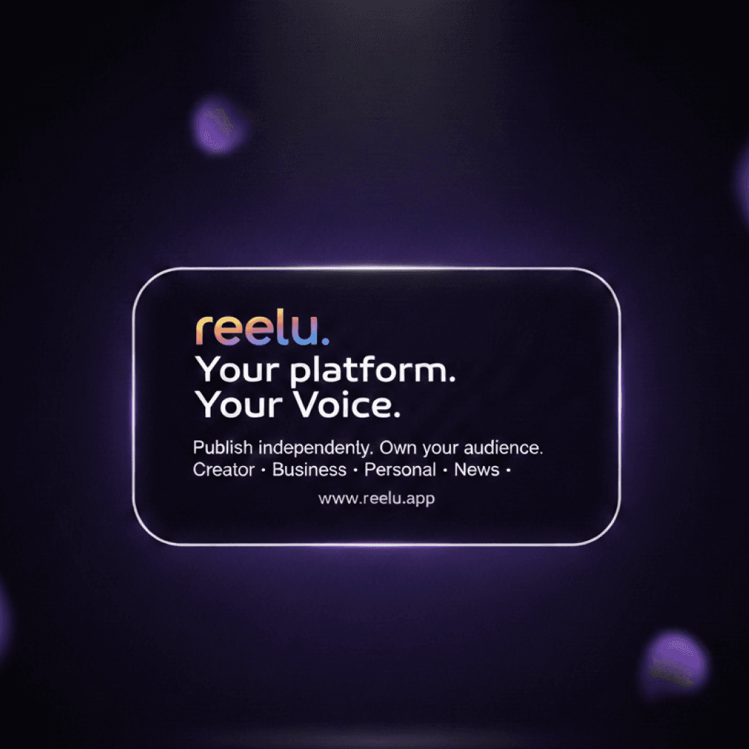 Reelu — Own Your Broadcast screenshot 1