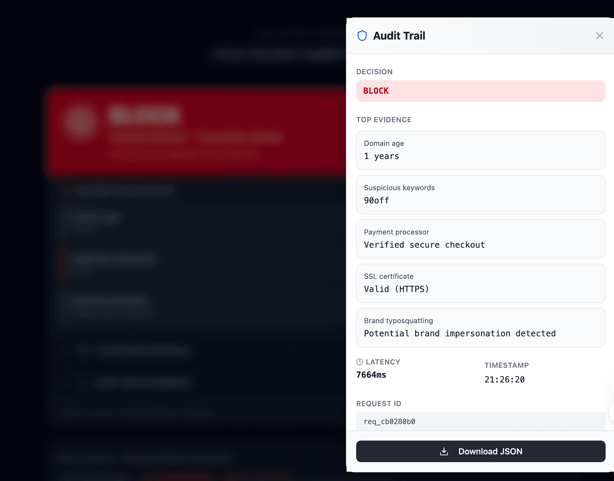 Andon — Trust Gate for AI Agents screenshot 3