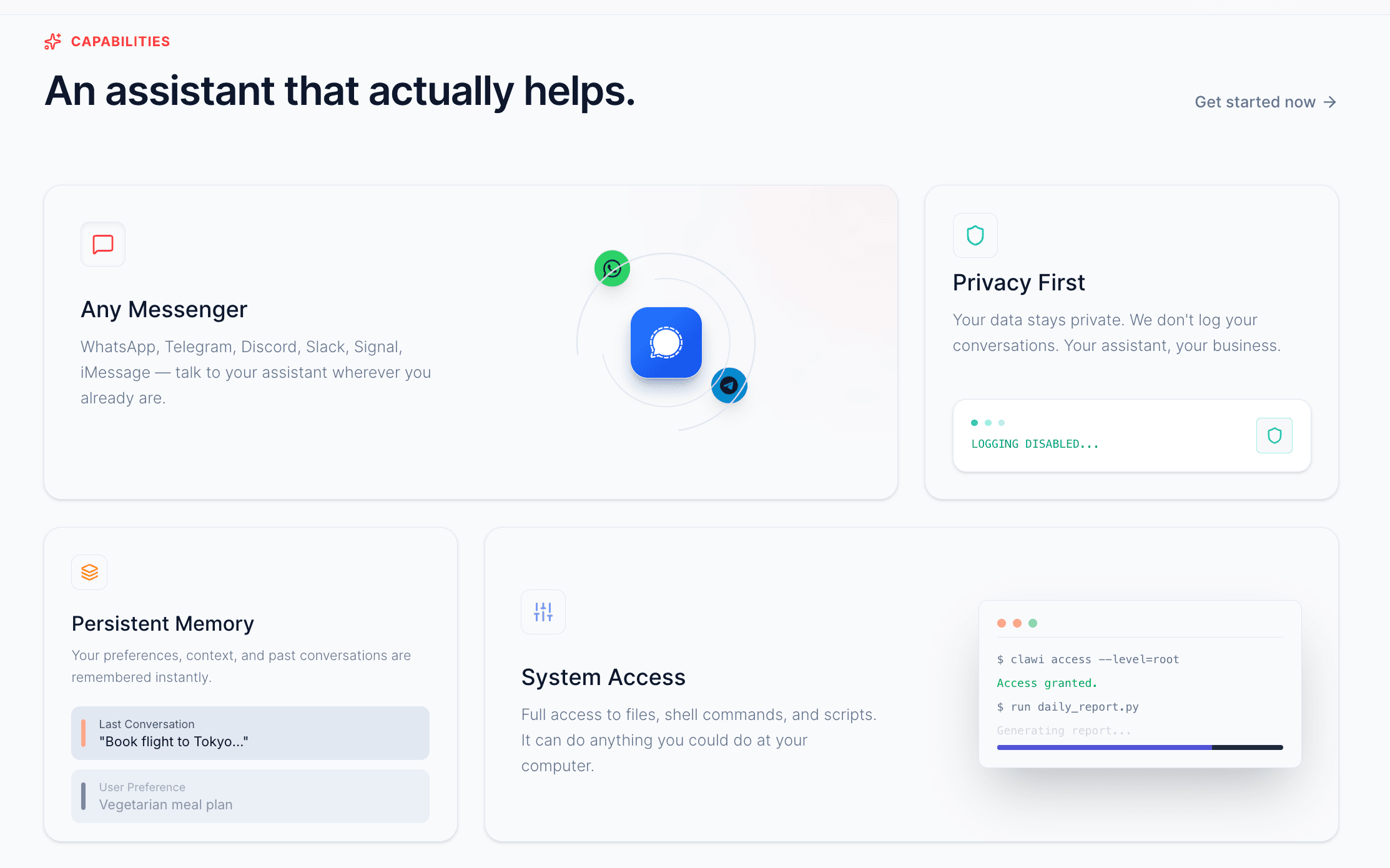 Clawi.ai screenshot 3