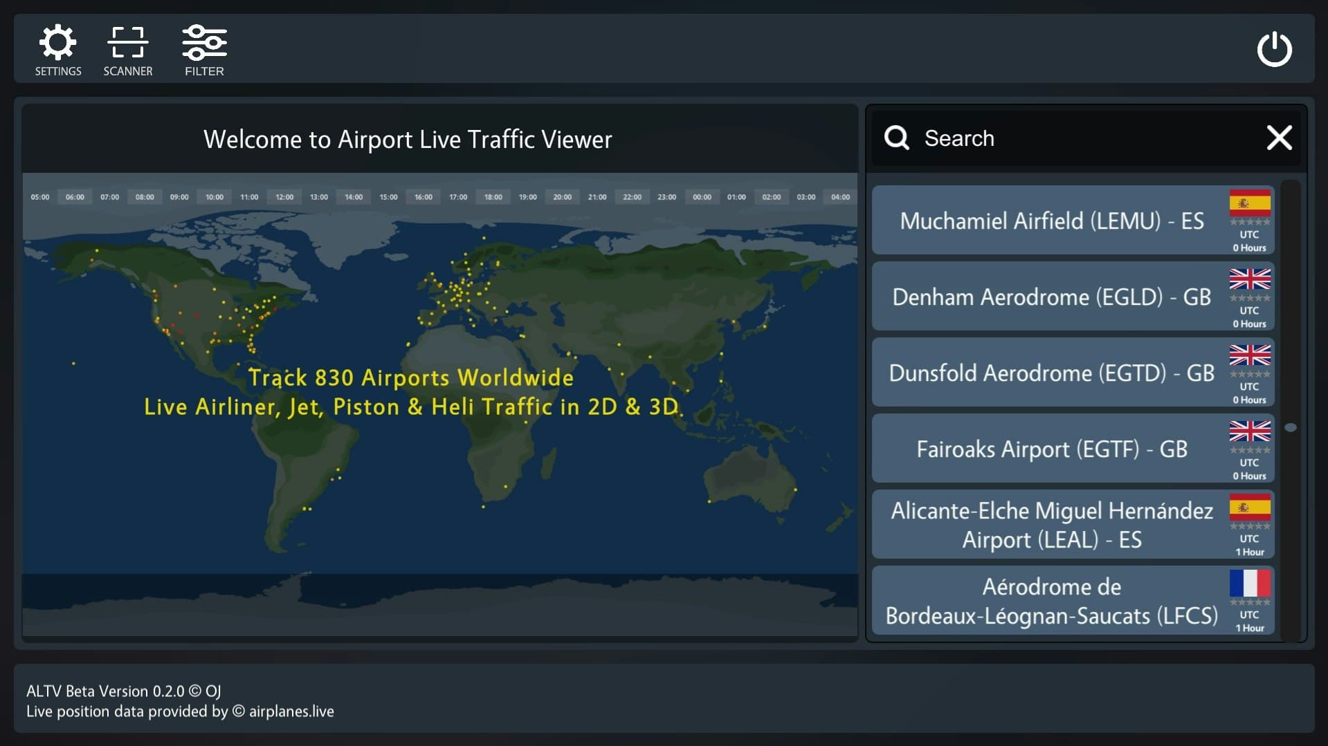 Airport Live Traffic Viewer screenshot 5