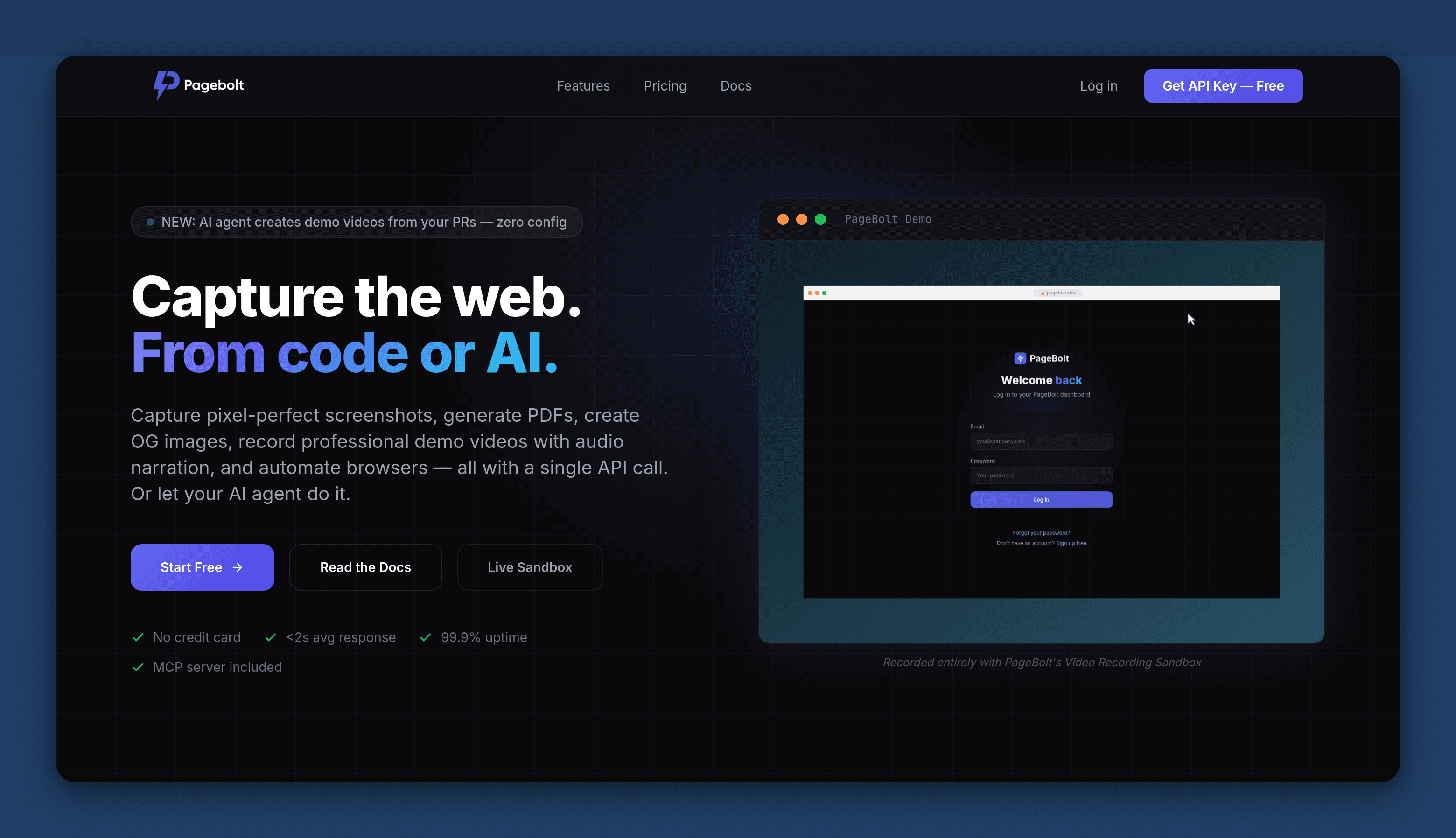 Pagebolt screenshot 2