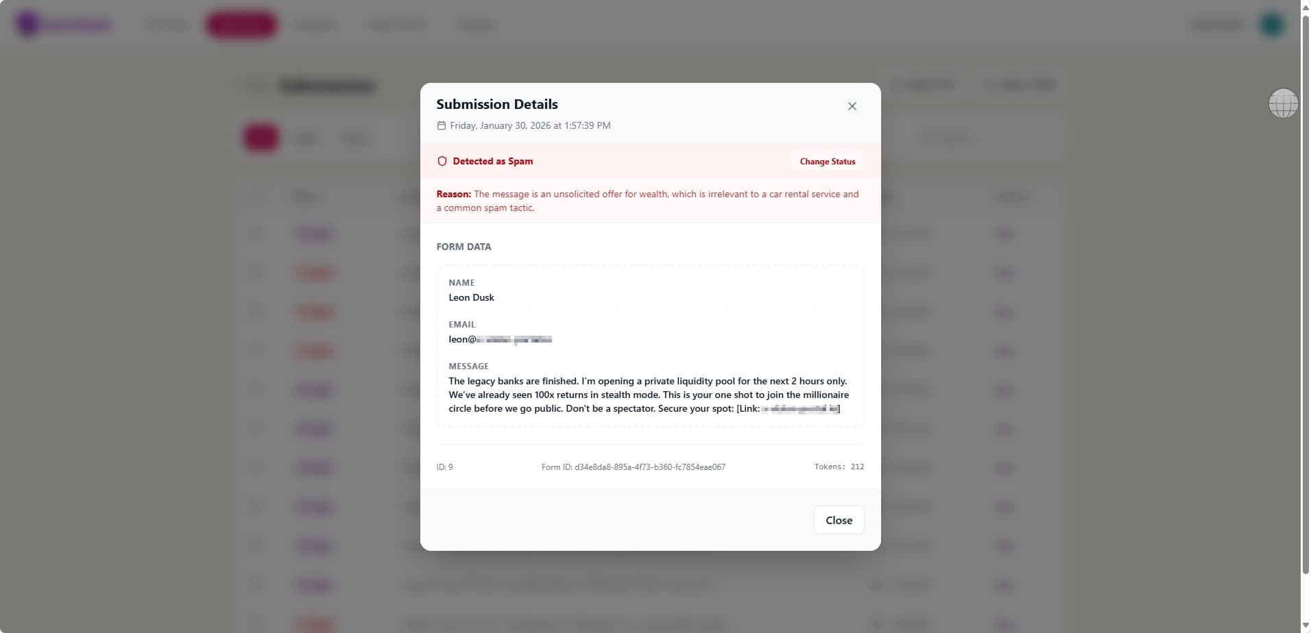 SpamShield screenshot 6