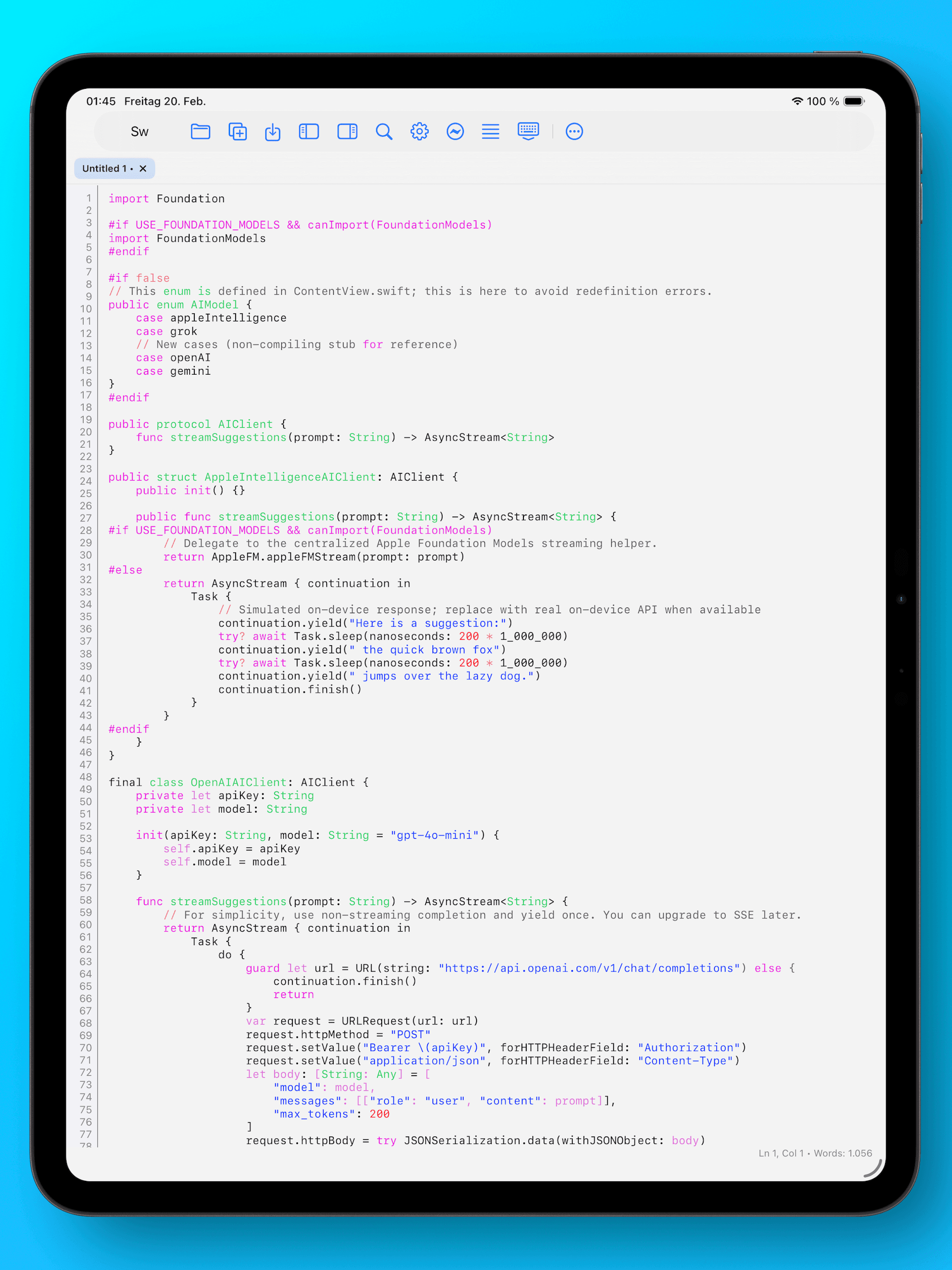 Neon Vision Editor screenshot 4