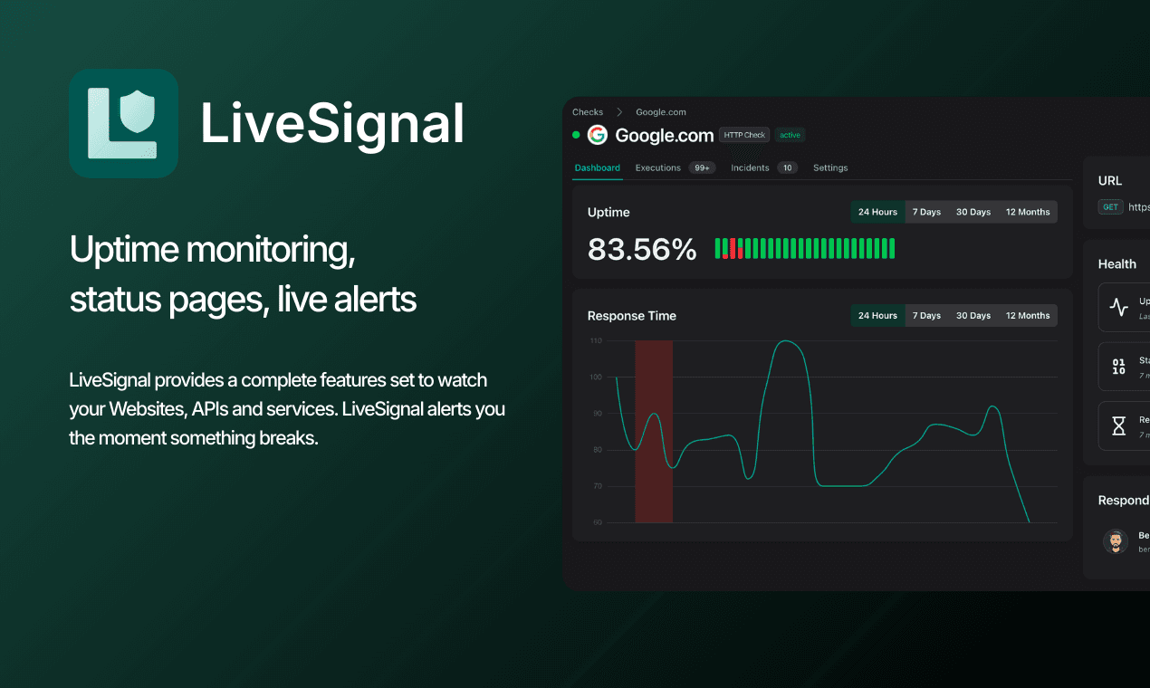 LiveSignal screenshot 1
