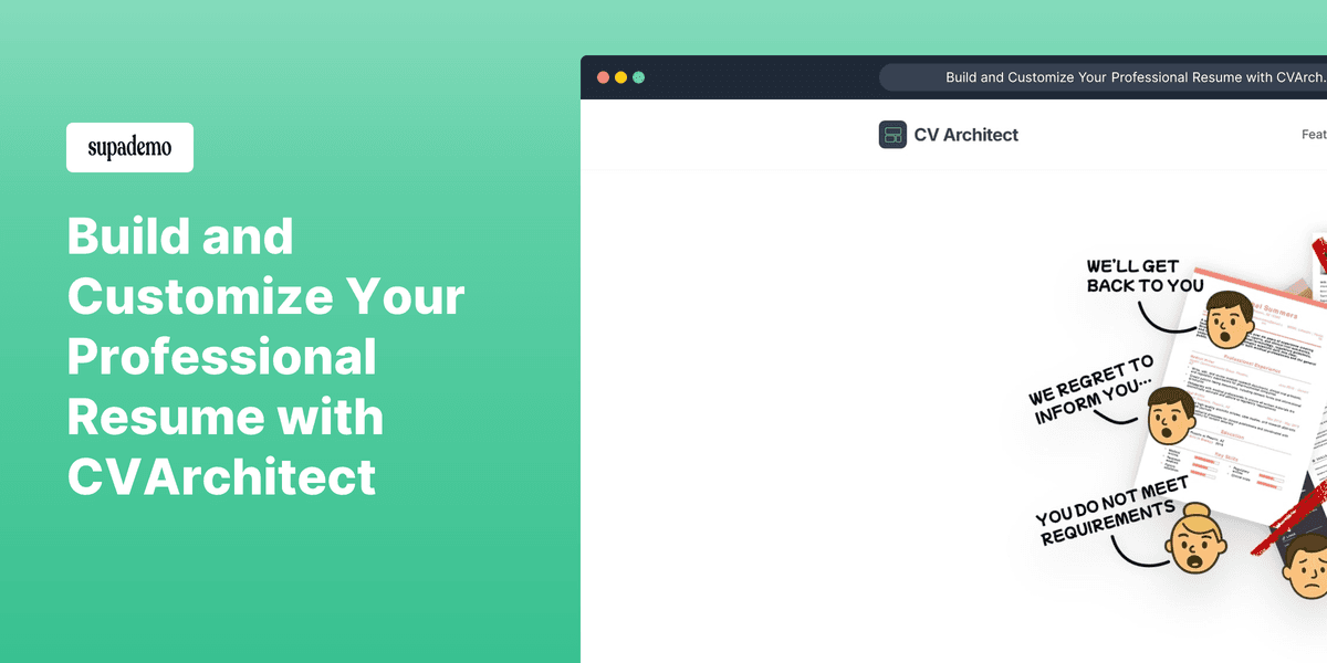 CV Architect screenshot 1
