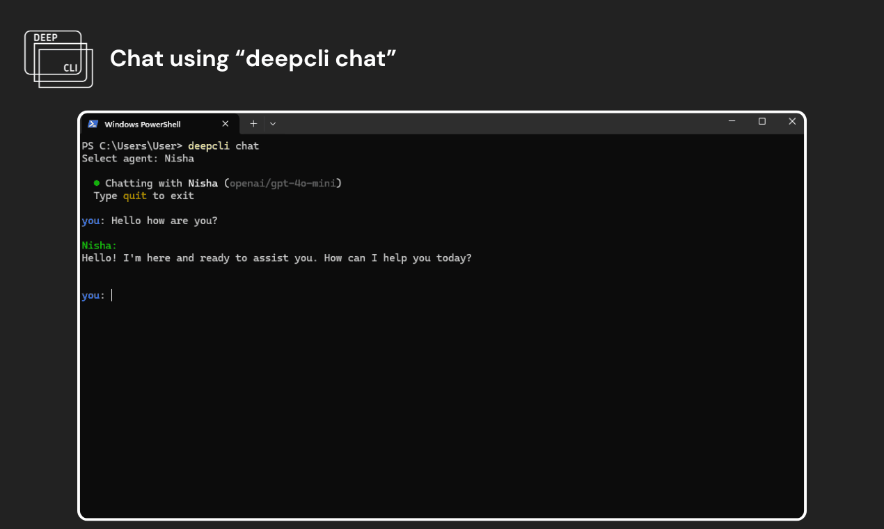 DeepCLI - Ai Agent System screenshot 3