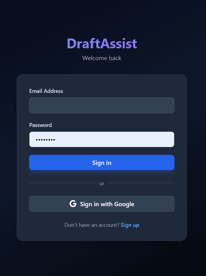 DraftAssist screenshot 3