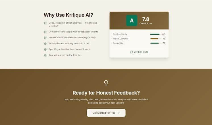 Kritique AI screenshot 4
