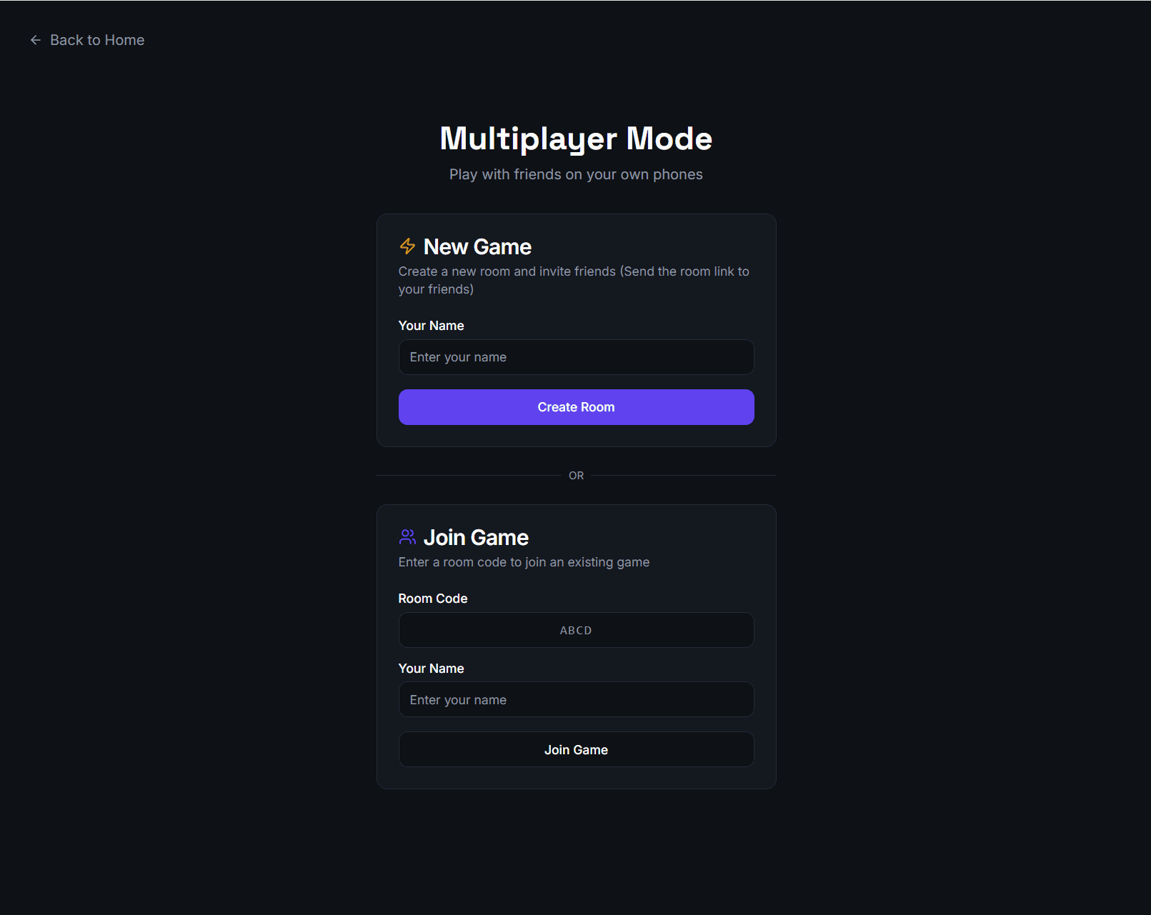 Imposter Game Words screenshot 3