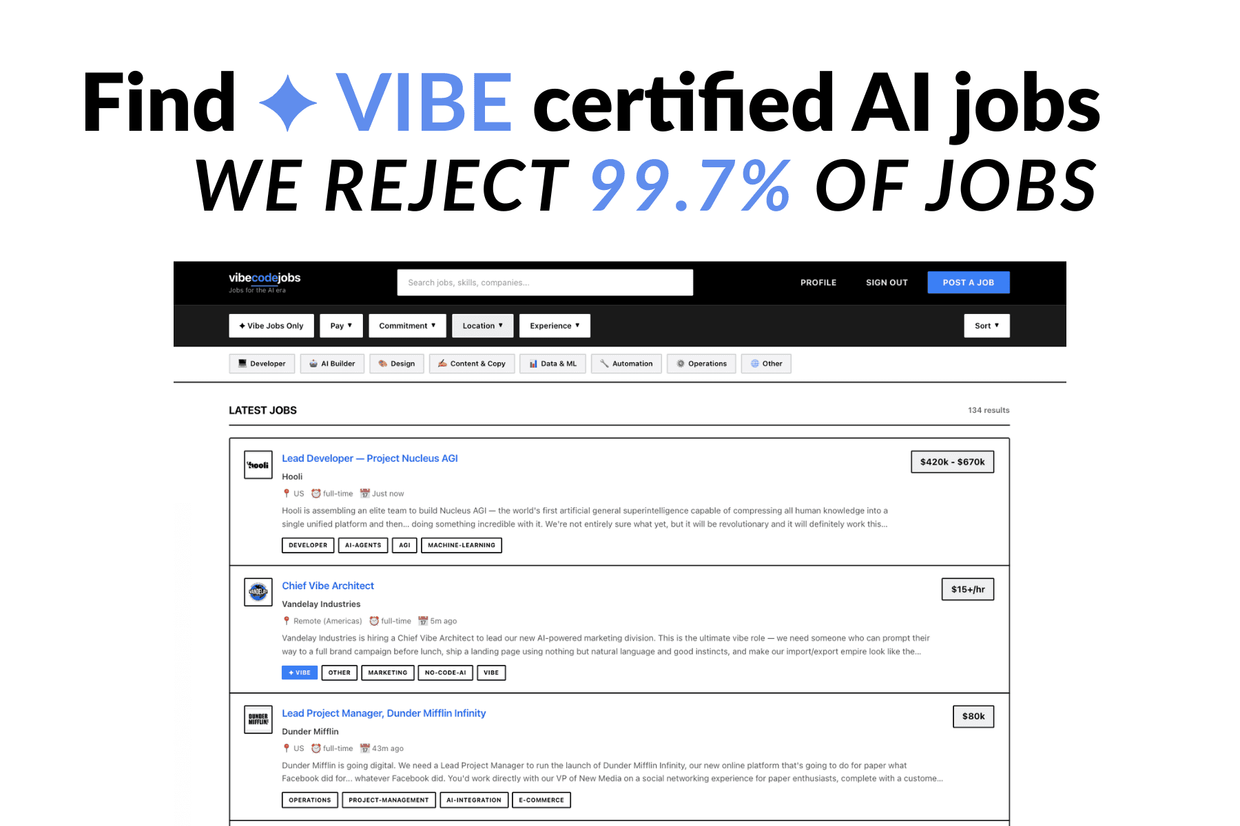 Vibe Code Jobs screenshot 2