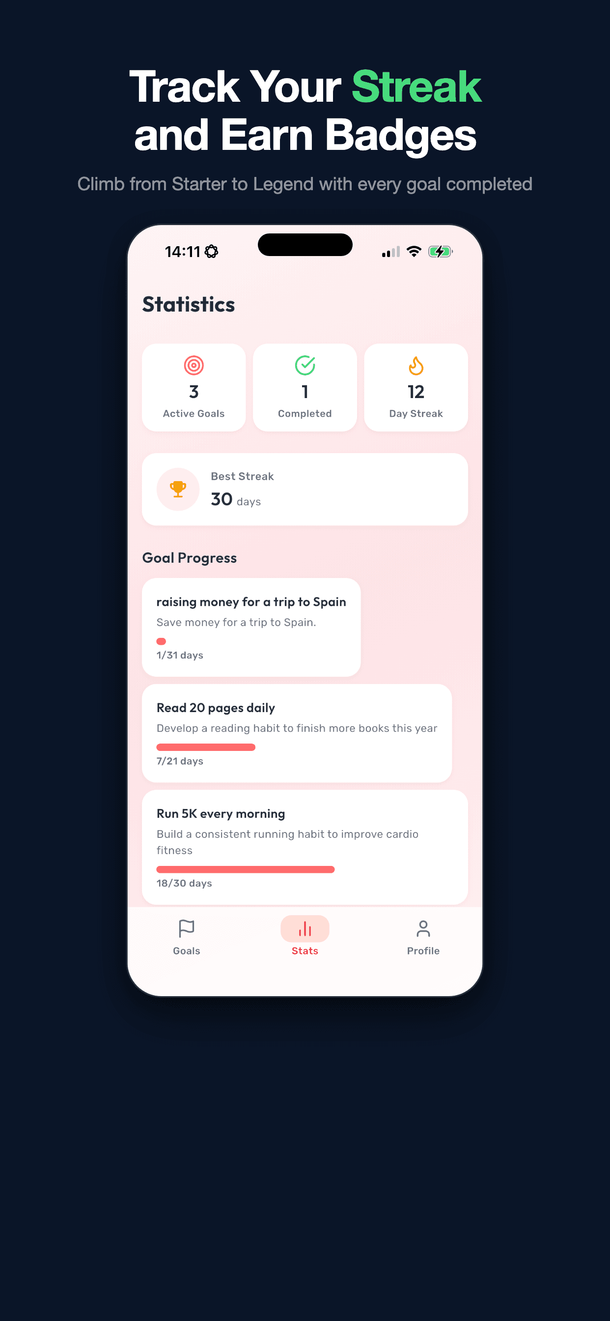 Share My Goal screenshot 4