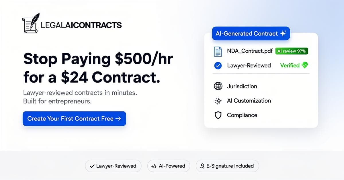 Legal AI Contracts screenshot 2