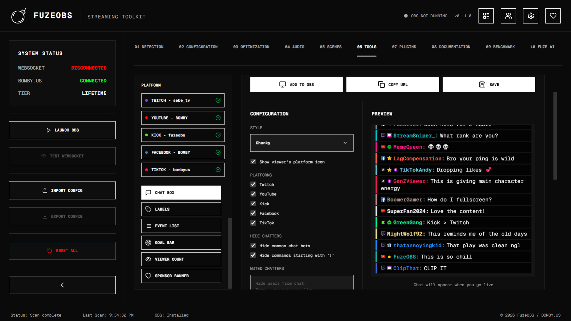 FuzeOBS screenshot 5