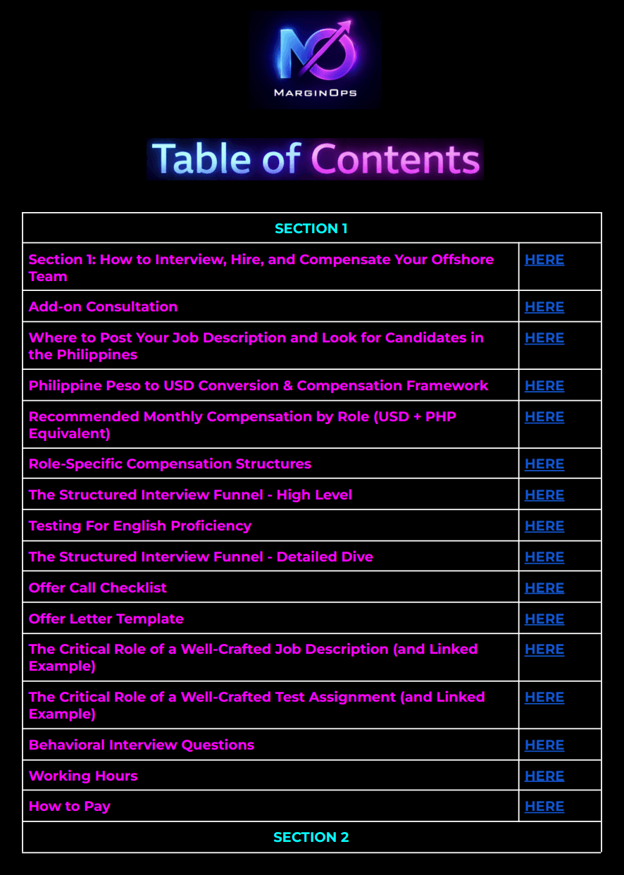 Hiring Offshore Without Chaos Guide screenshot 3