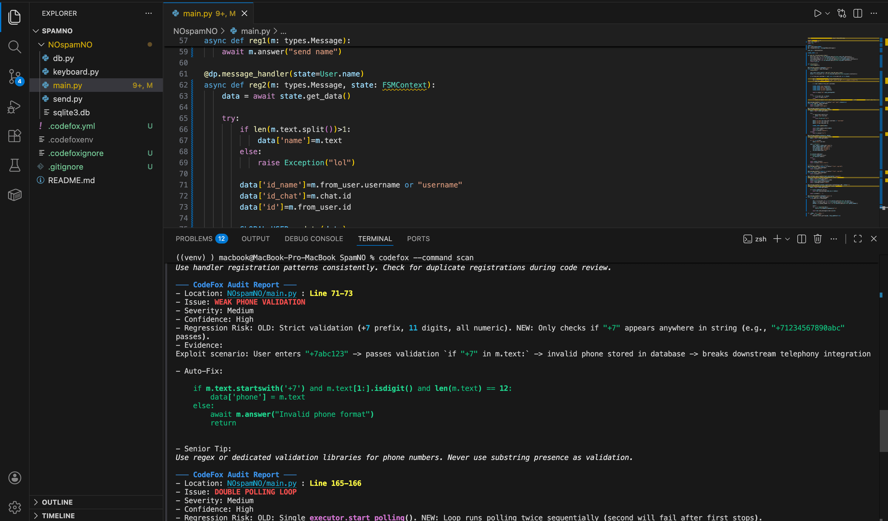 CodeFox screenshot 1