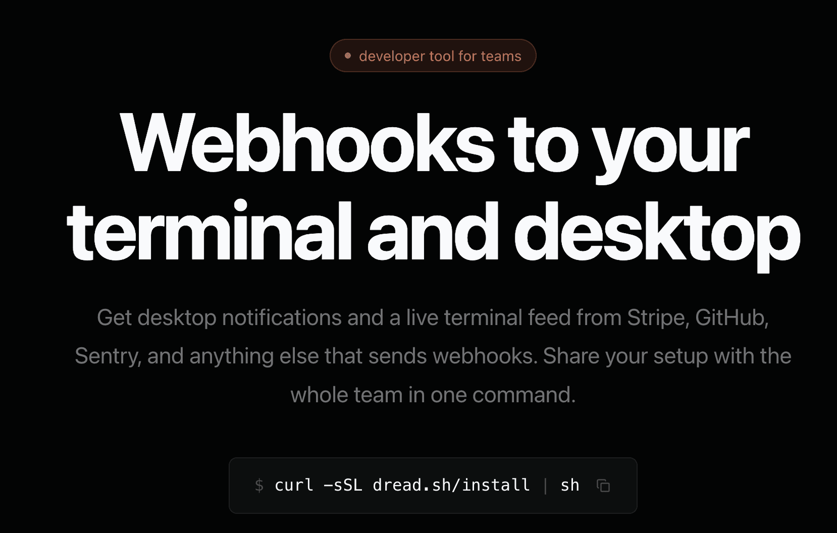 dread.sh screenshot 1