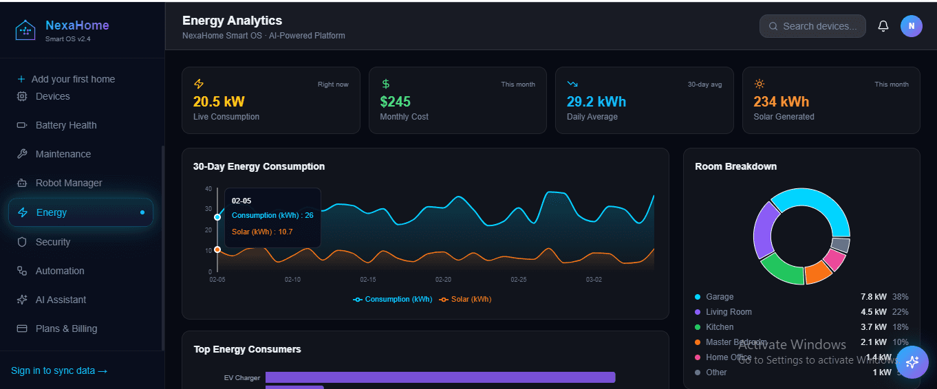 NexaHome screenshot 3