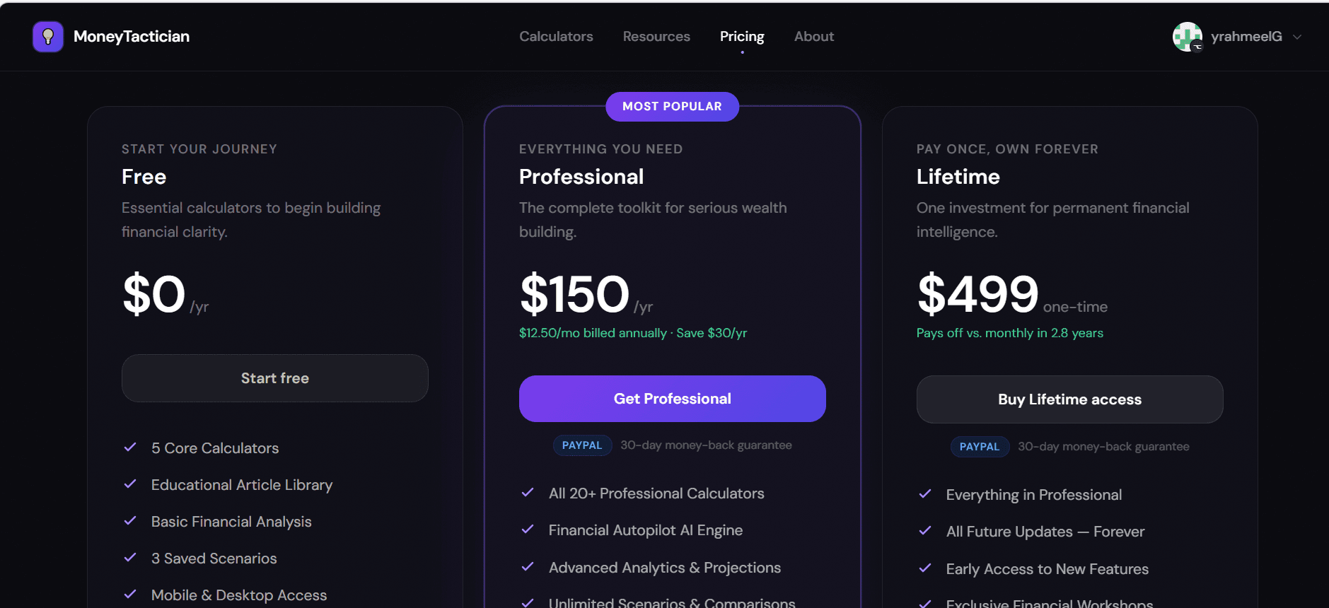 Money Tactician screenshot 4