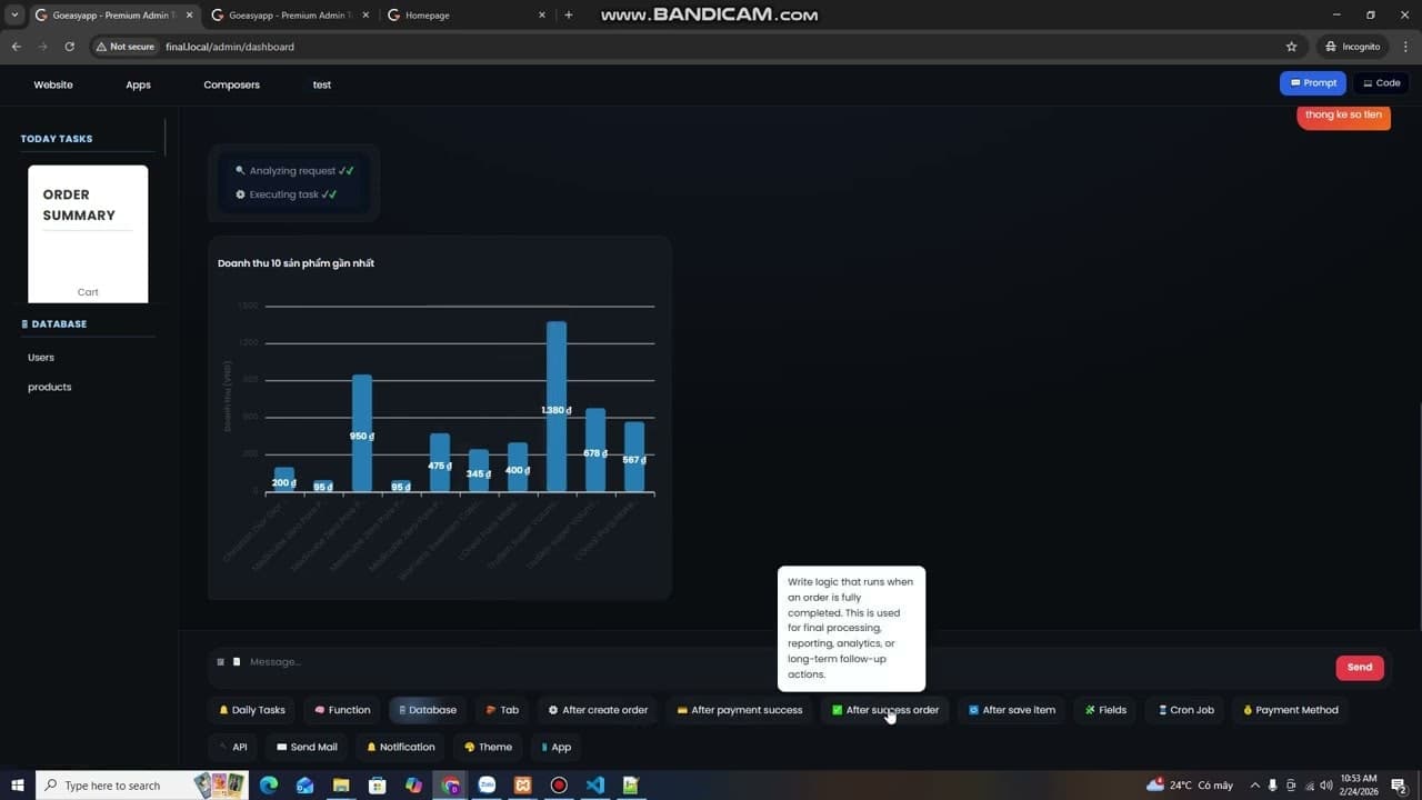 AI under your system control screenshot 1