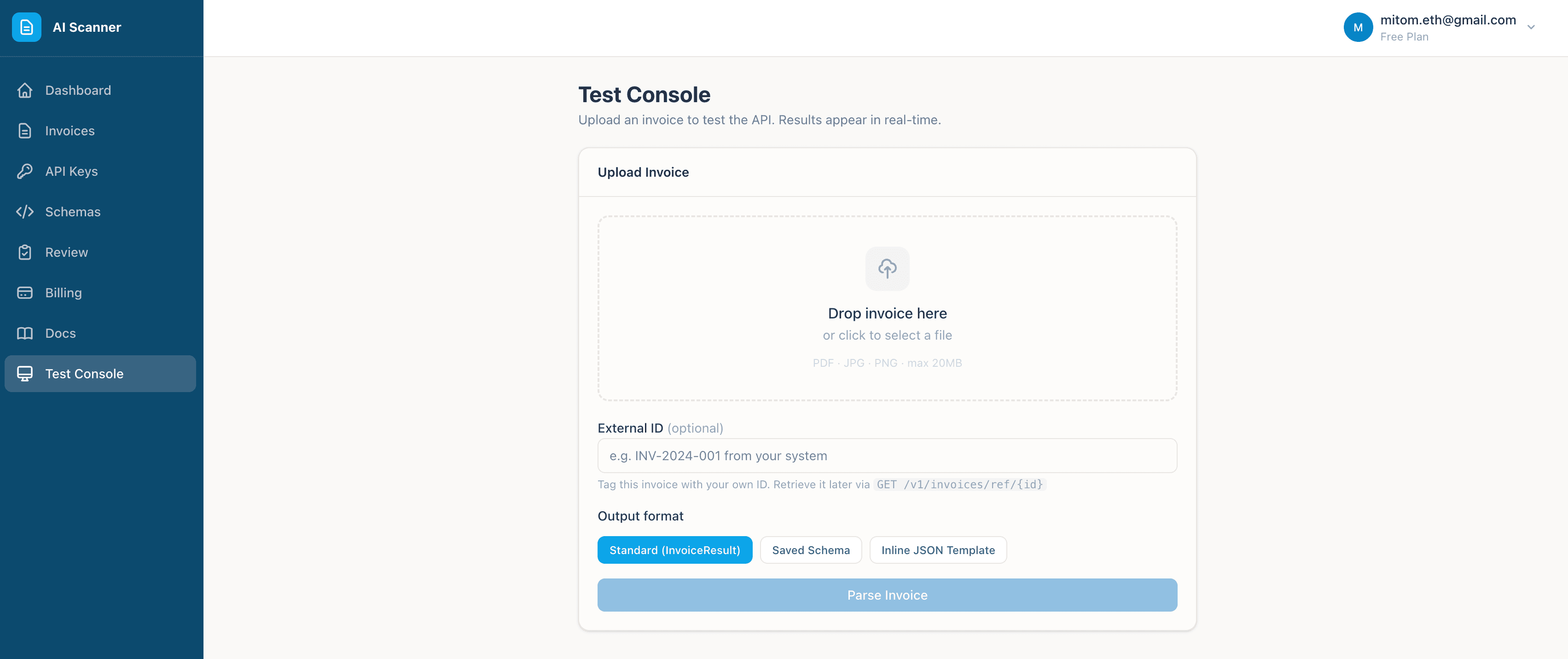 AI Scnr - Invoice AI Scanner screenshot 3