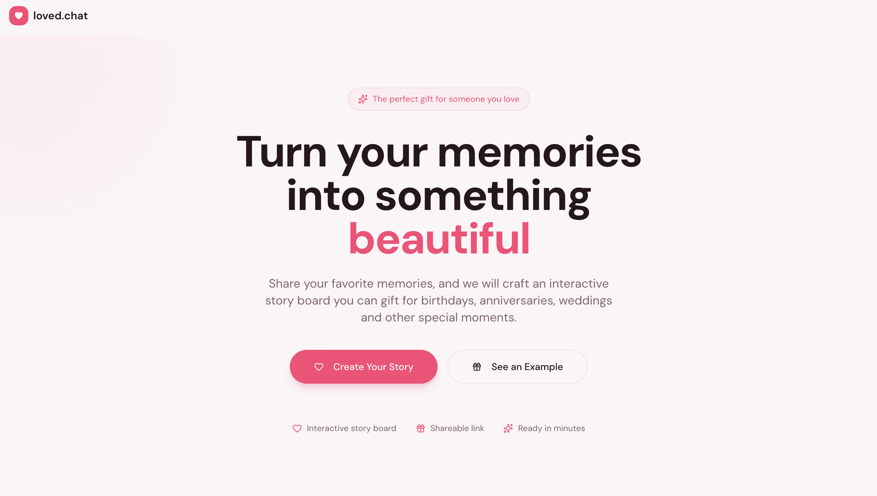 loved.chat screenshot 2