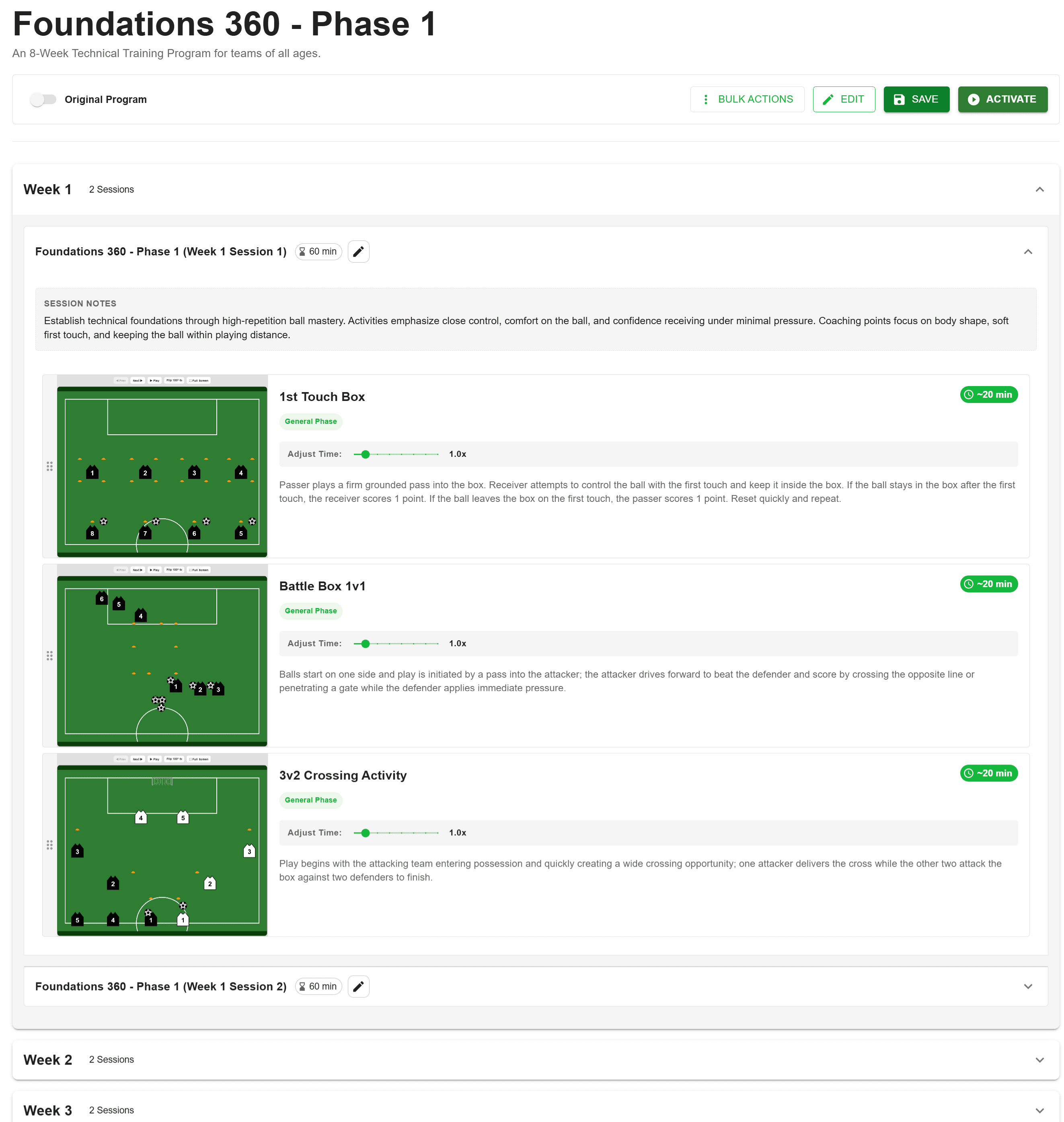GafferStats screenshot 2