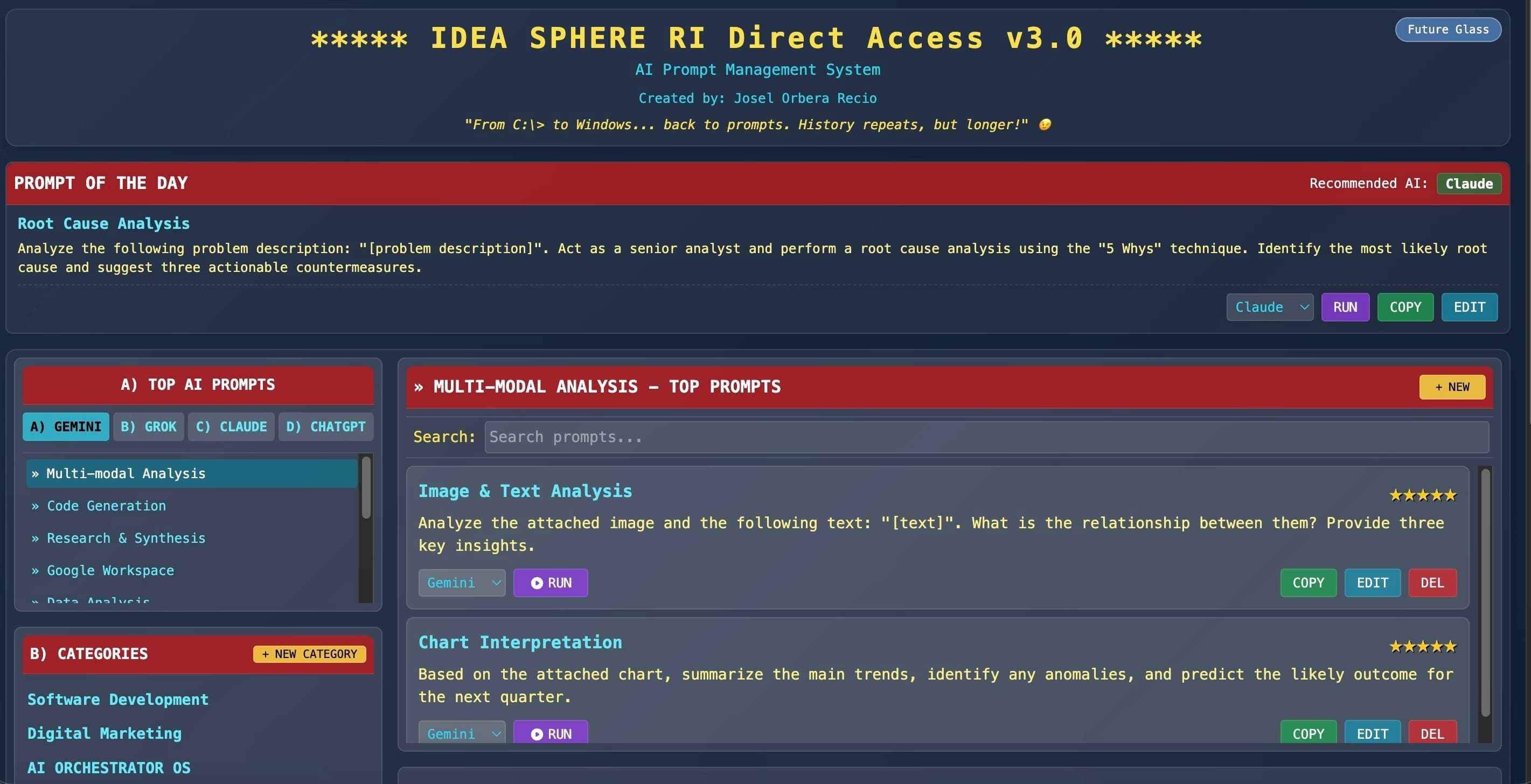IDEA SPHERE RI Direct Access v3.0 screenshot 2