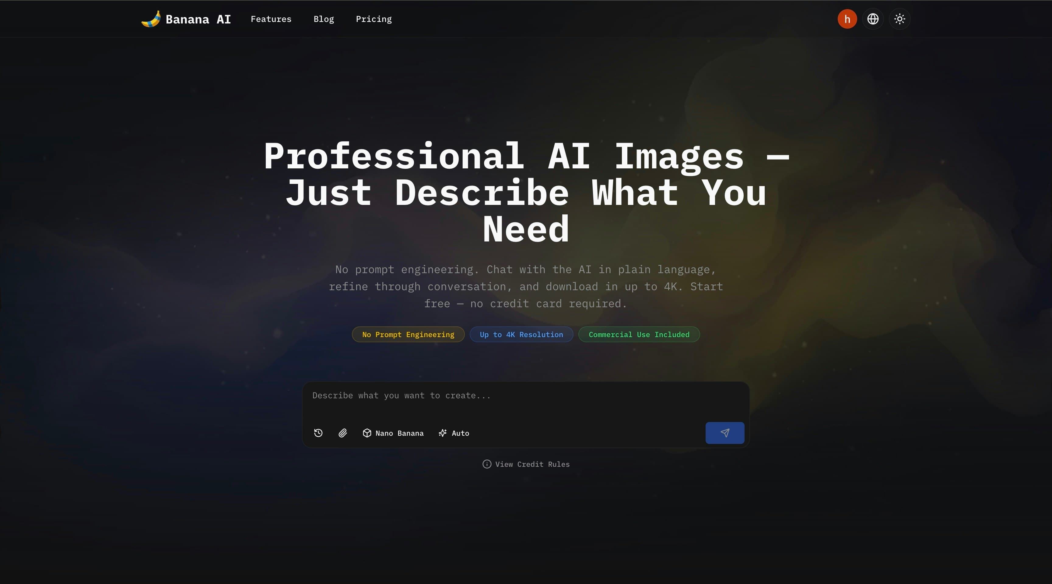 Banana AI screenshot 1