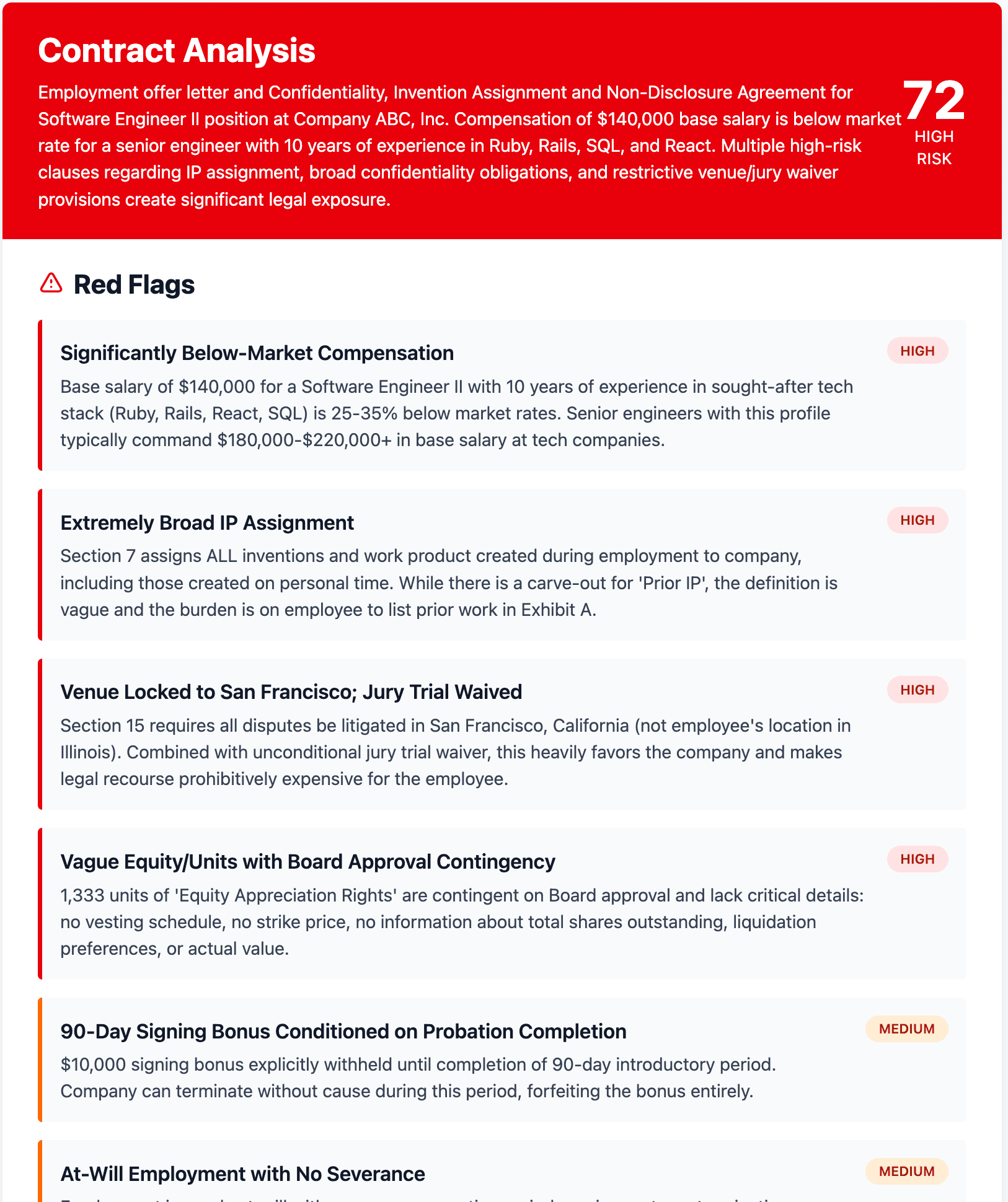 ClausyApp Contact Analysis screenshot 4