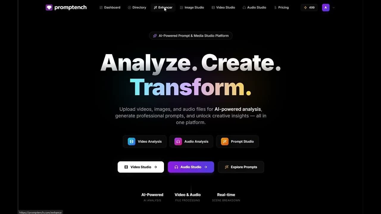 Promptench screenshot 2