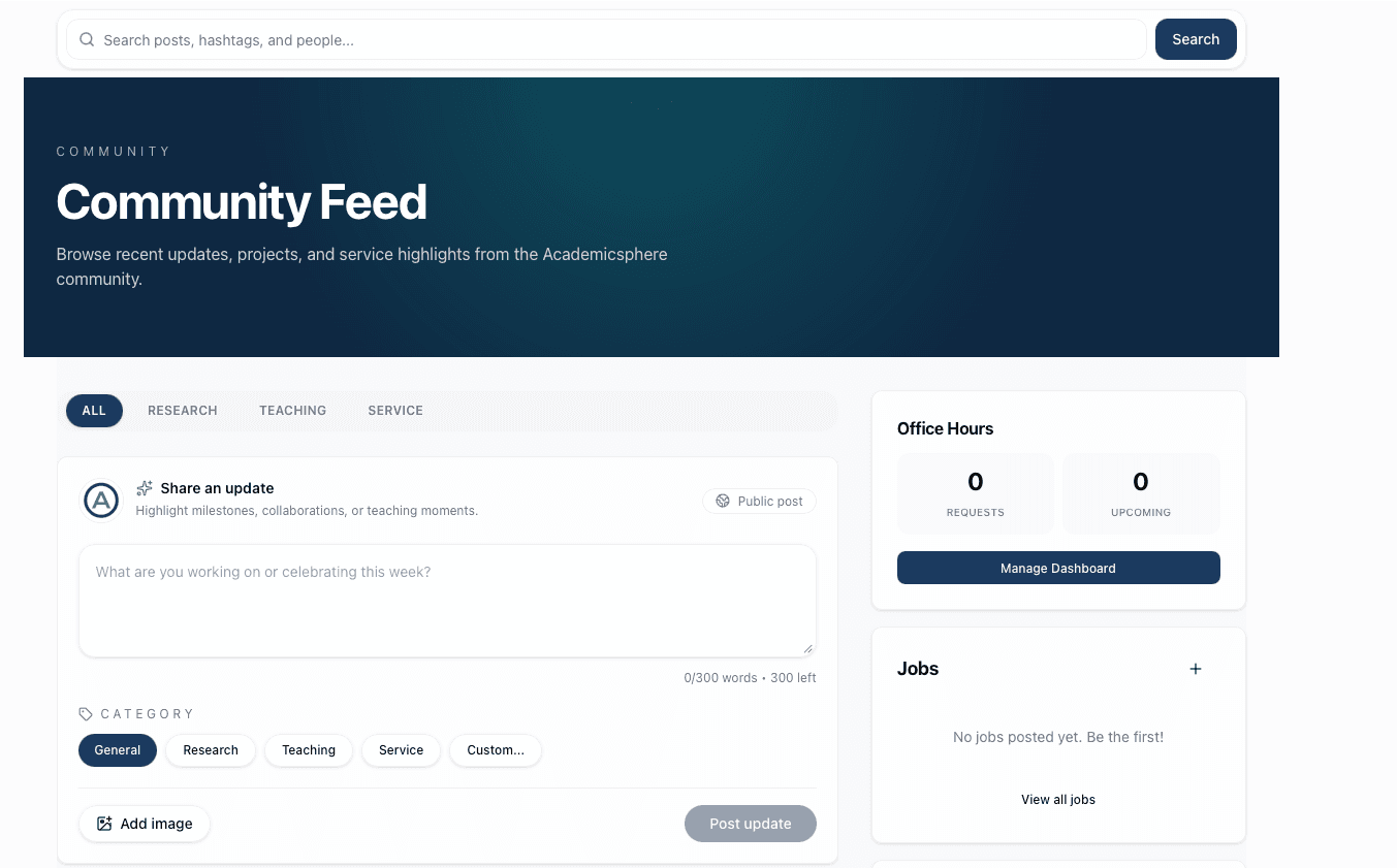 Academicsphere screenshot 2