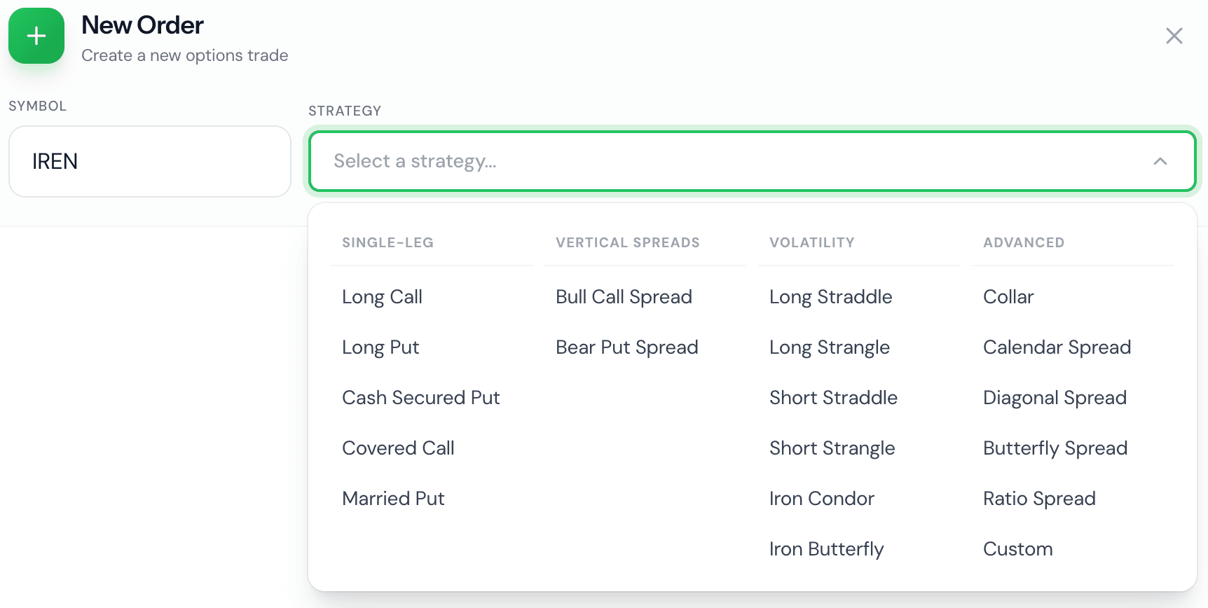 Optioneer screenshot 6