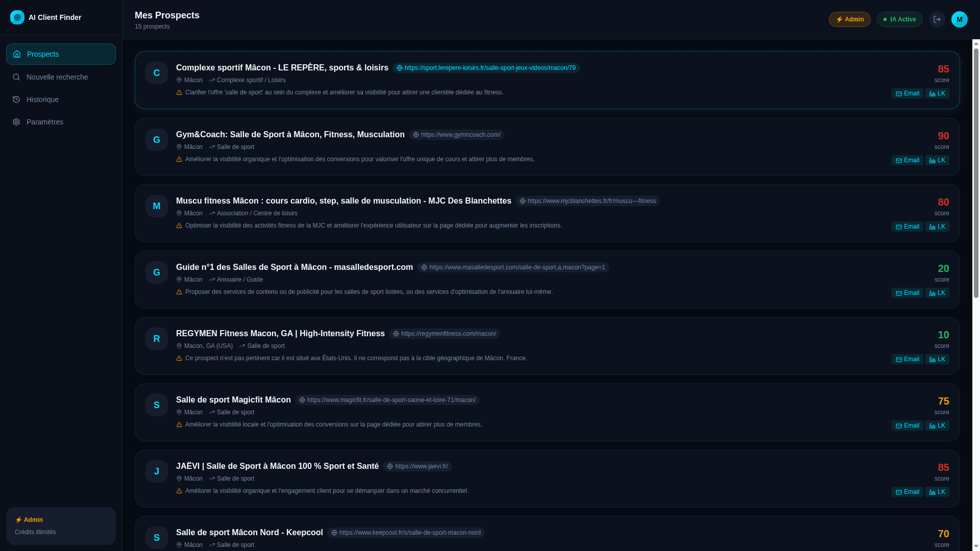 AI Client Finder screenshot 3