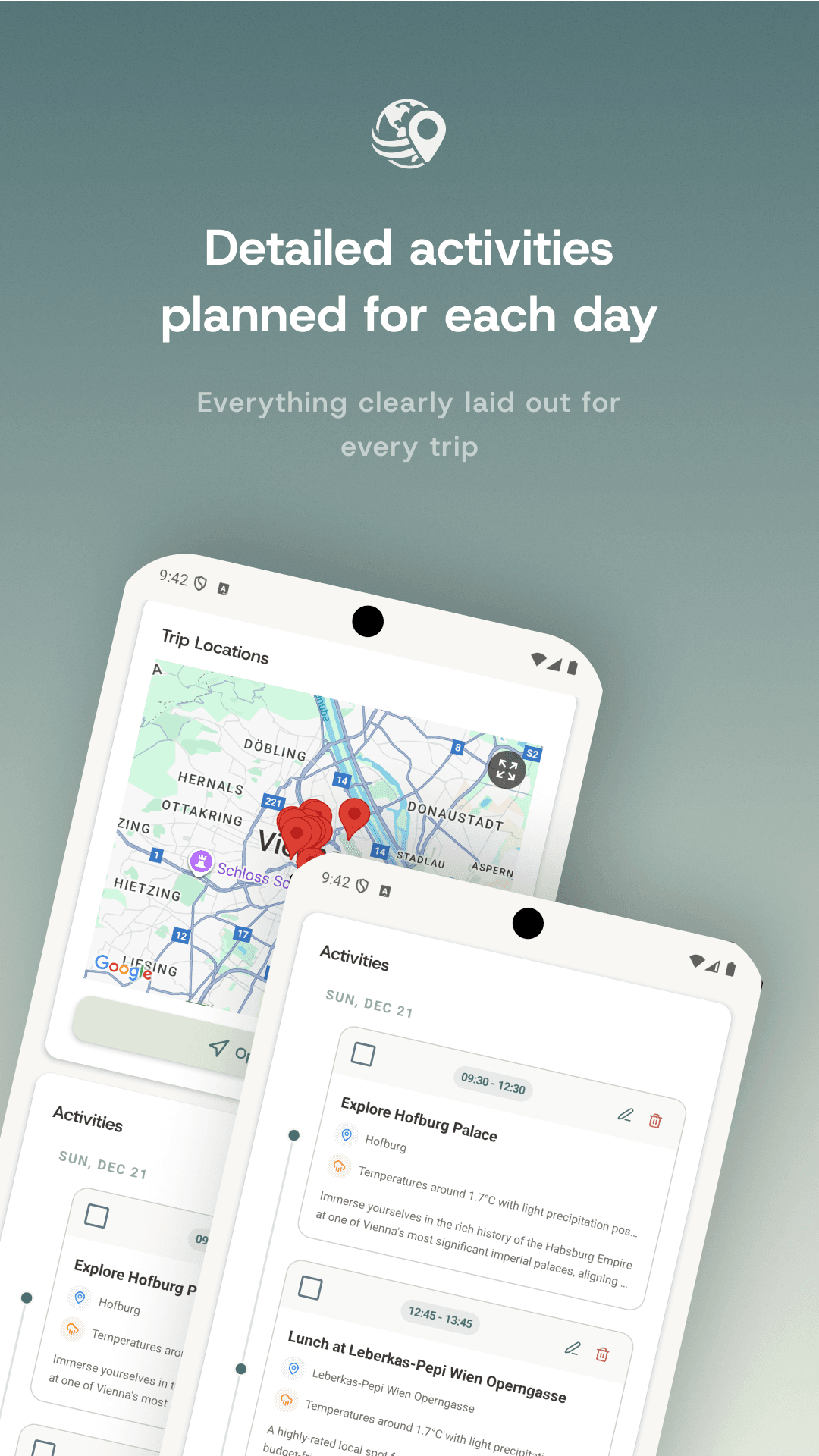 tripplore: intelligent travel planning screenshot 4