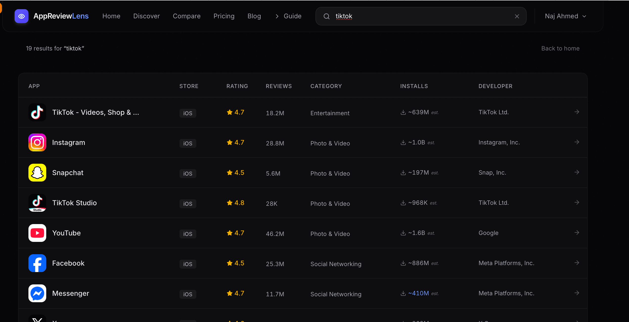 AppReviewLens screenshot 8