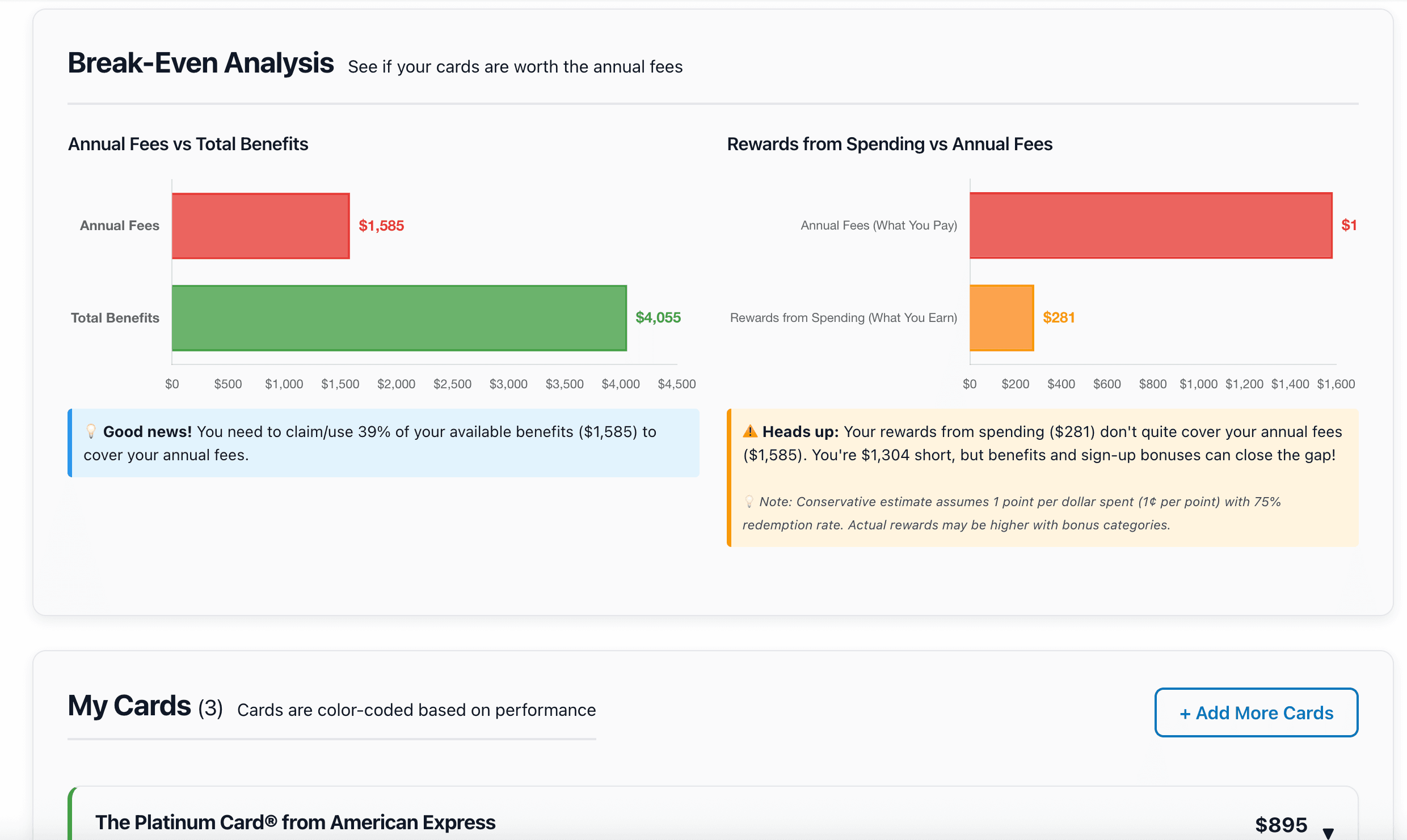 KoKo Credit Card Assistant screenshot 1