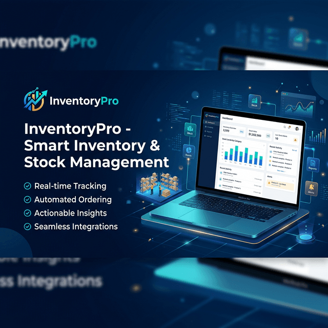 InventoryPro – Stock Management System screenshot 1