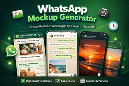 Free WhatsApp Mockup Generator